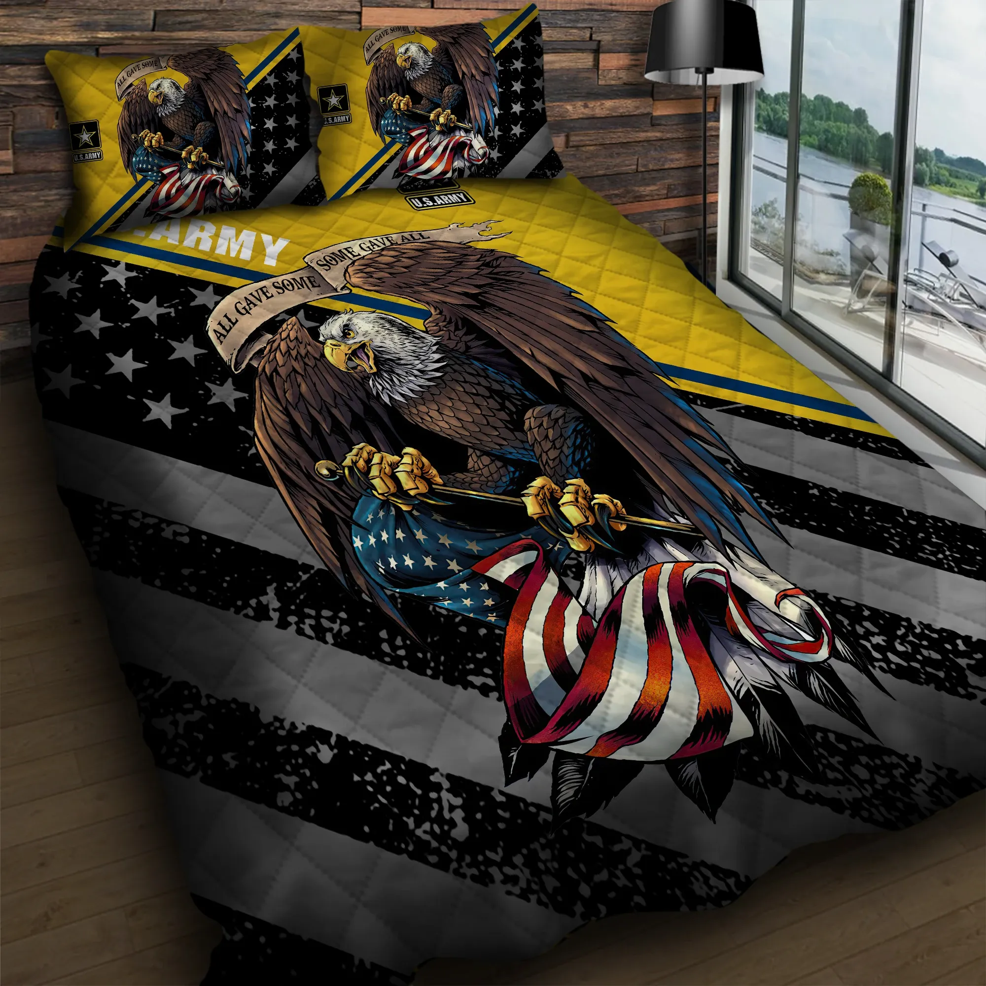 Premium Unique Veteran Bedding Set Ultra Soft TVN160403MH