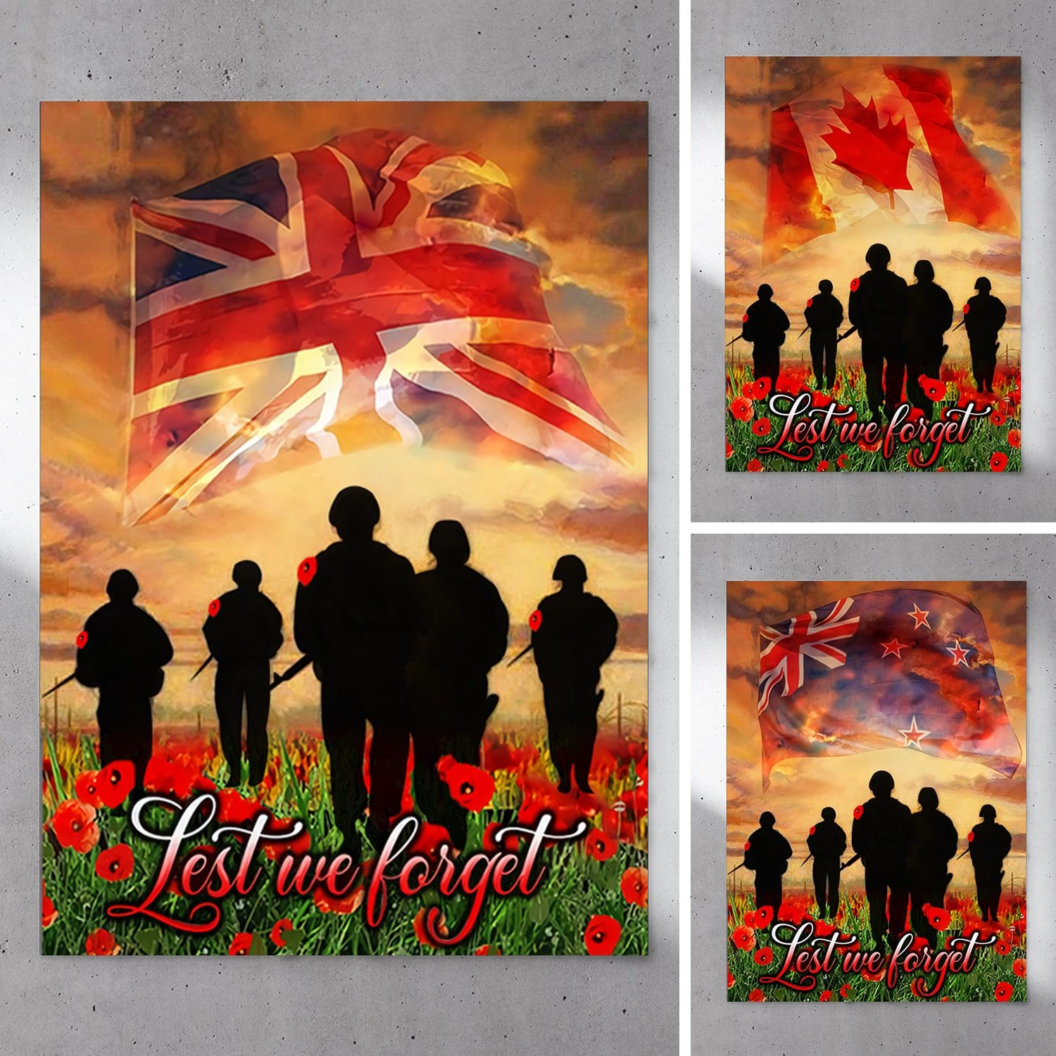 Lest We Forget Canvas TVN191002