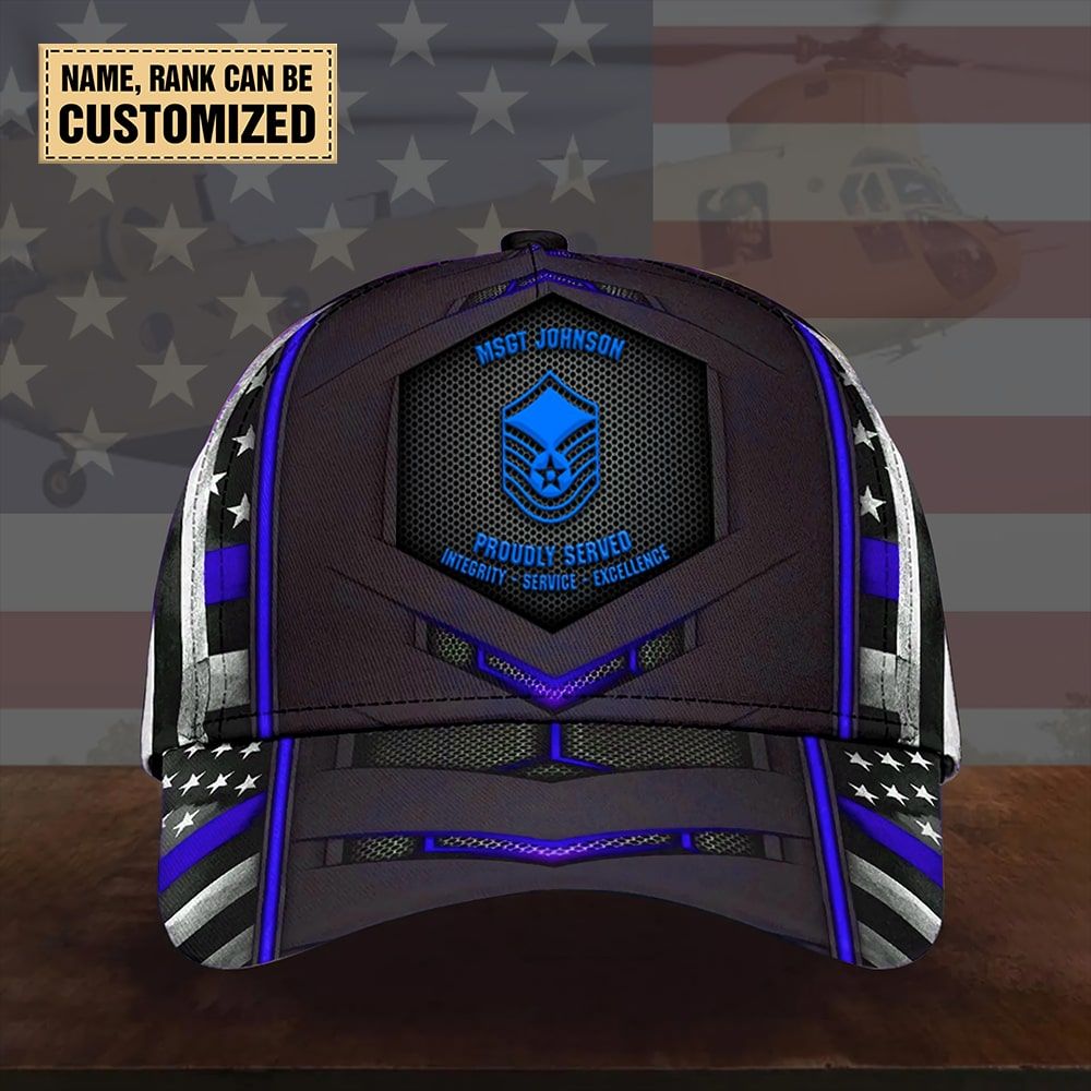 Unique Pesonalized Name, Rank Custom American Army Cap TVN131007