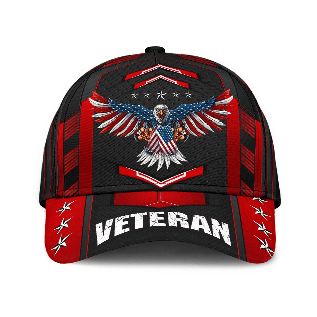 Veteran Eagle Classic Cap 3D