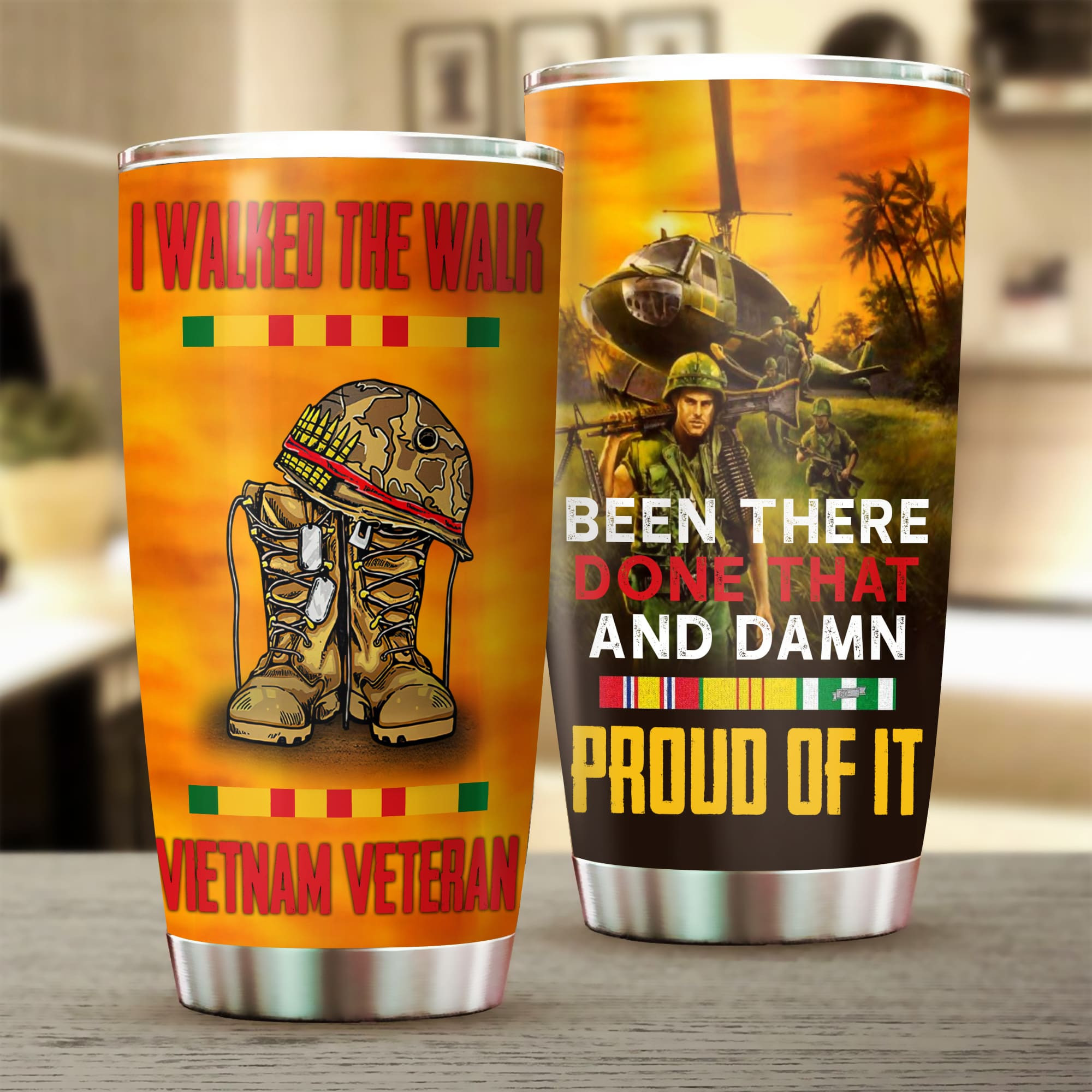 Proud Vietnam Veteran Tumbler TVN160101