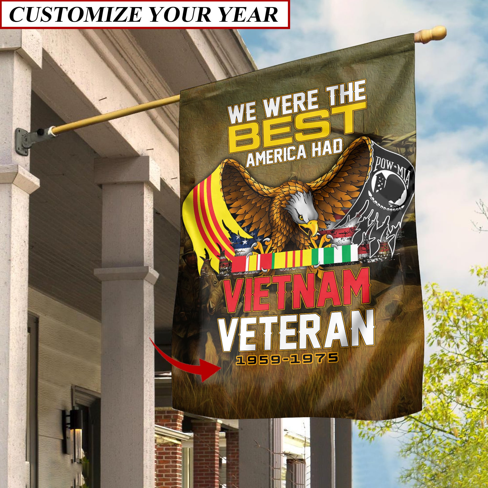 Personalized We Were The Best America Had Flag TVN160103