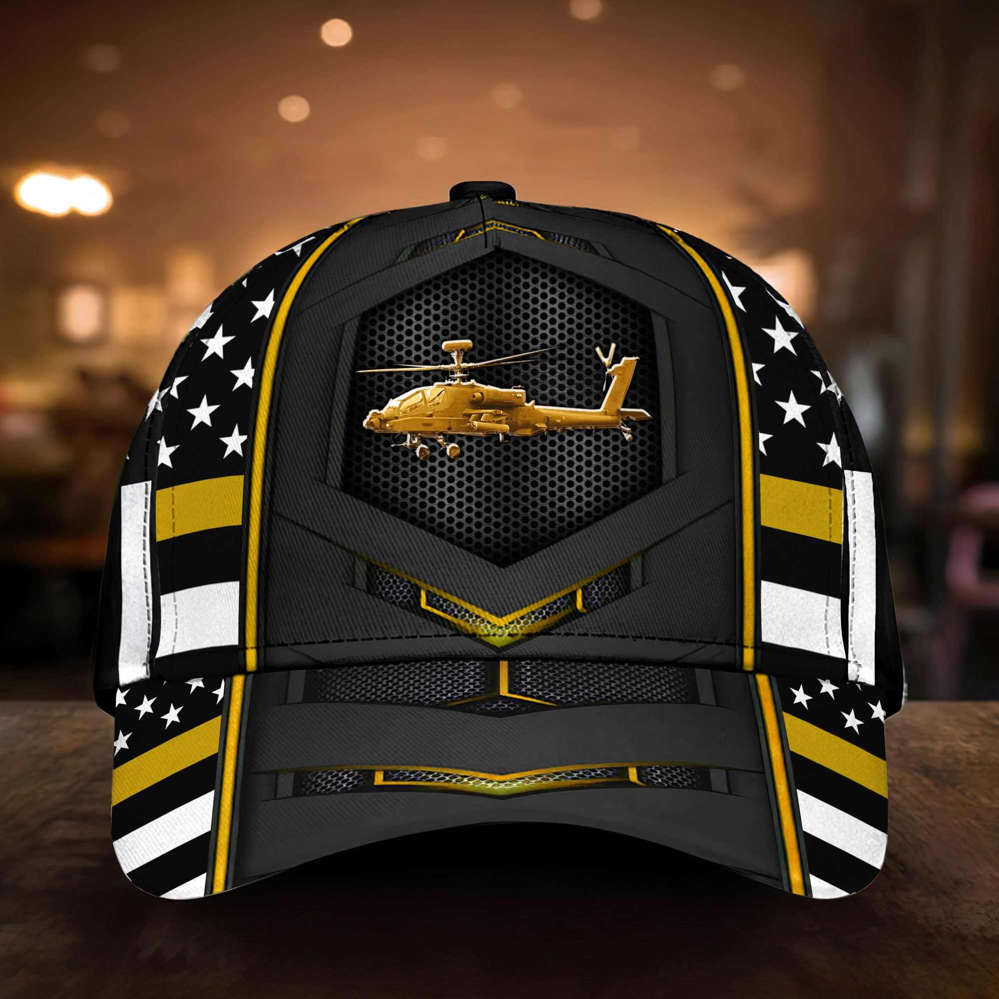 Premium Multiple Color Veteran 3D Cap PVC090302
