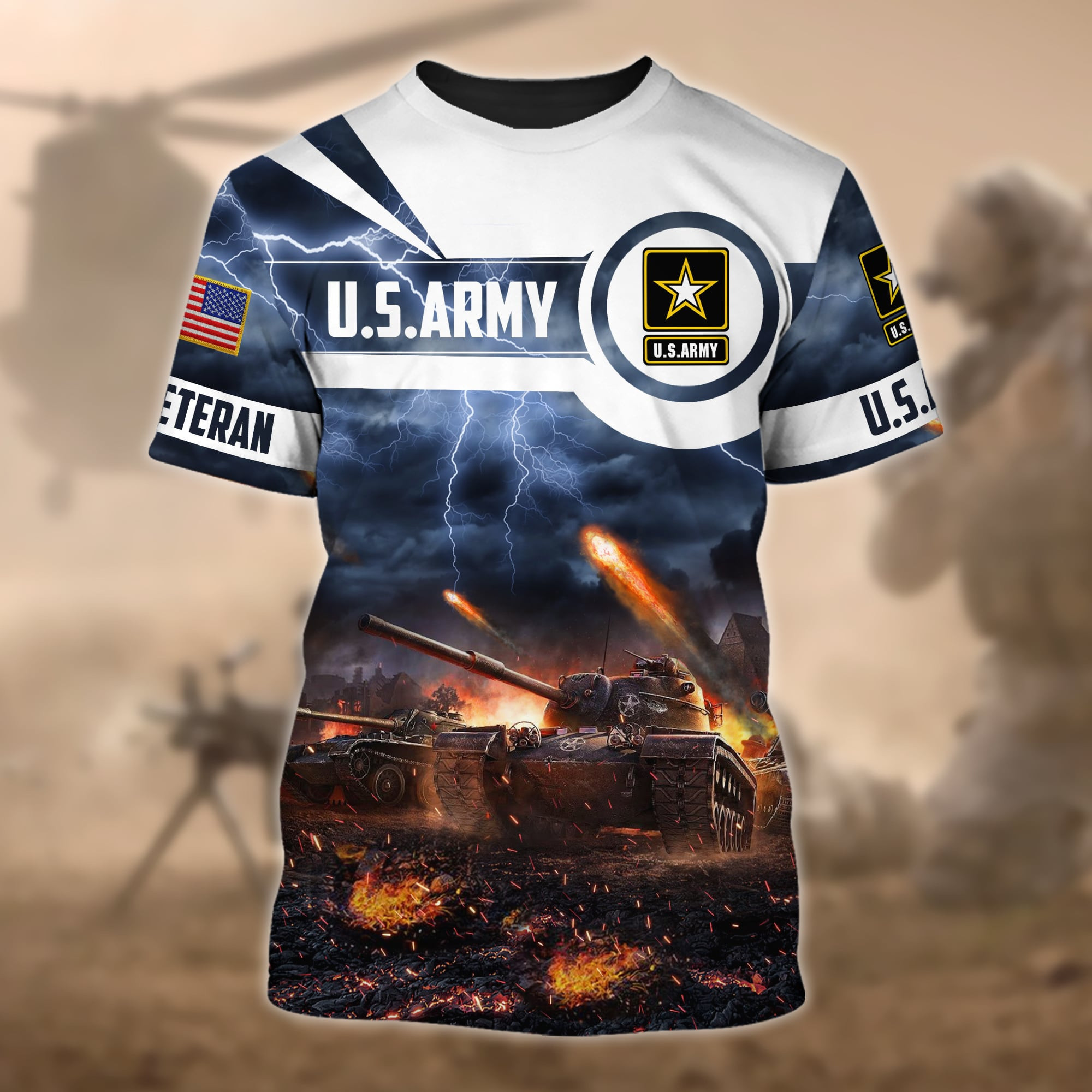 Premium U.S Army Veteran T-Shirt PVC060402