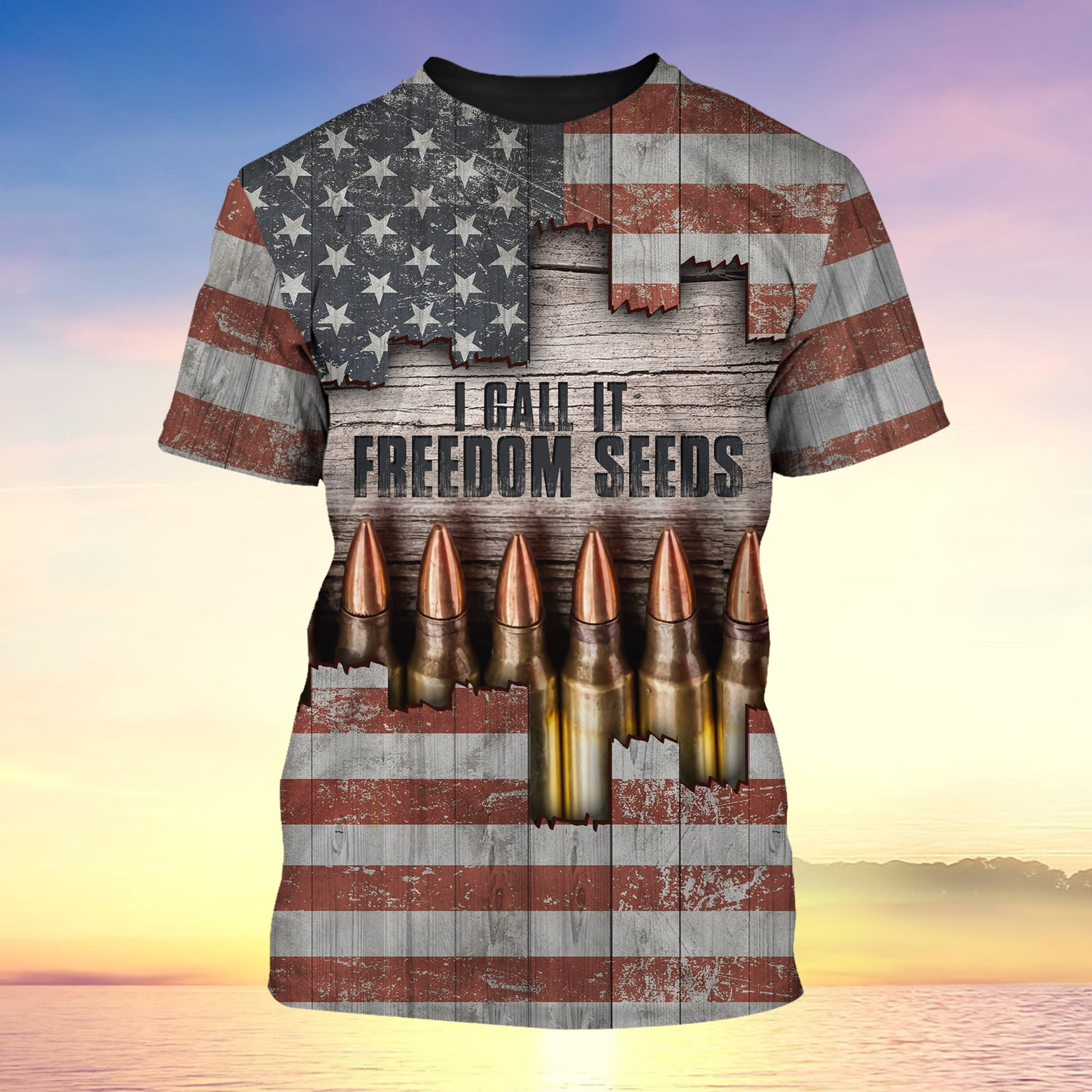 I Call It Freedom Seeds Veteran Independence Day Patriot All Over Printed MH010601