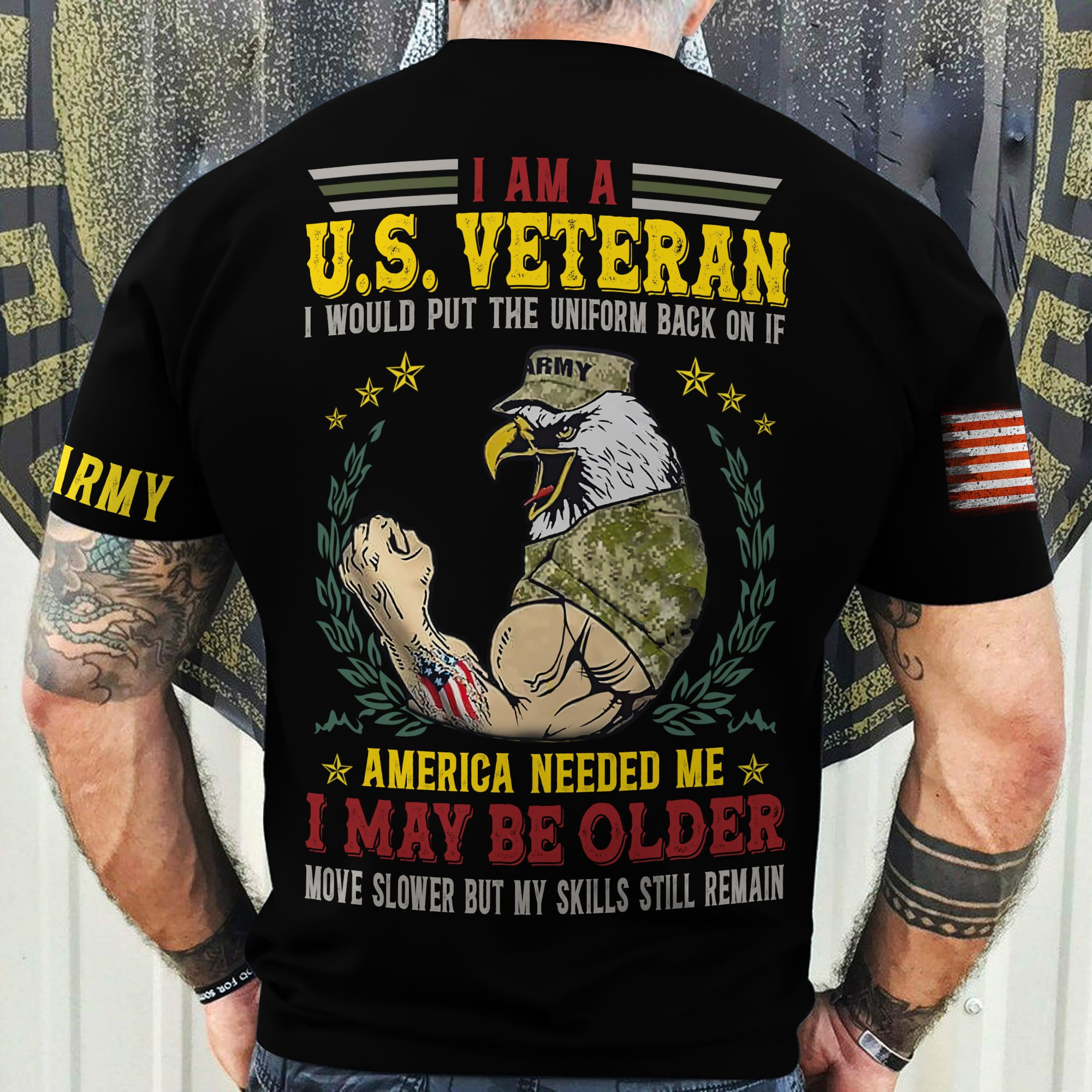 Premium I Am A U.S Veteran T-Shirt NPVC220602