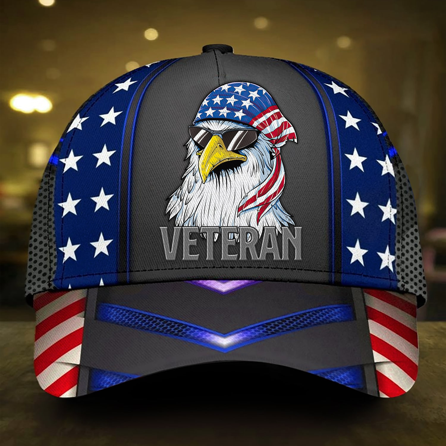 Premium Never Underestimate An Old Man US Veteran Cap NPVC070702