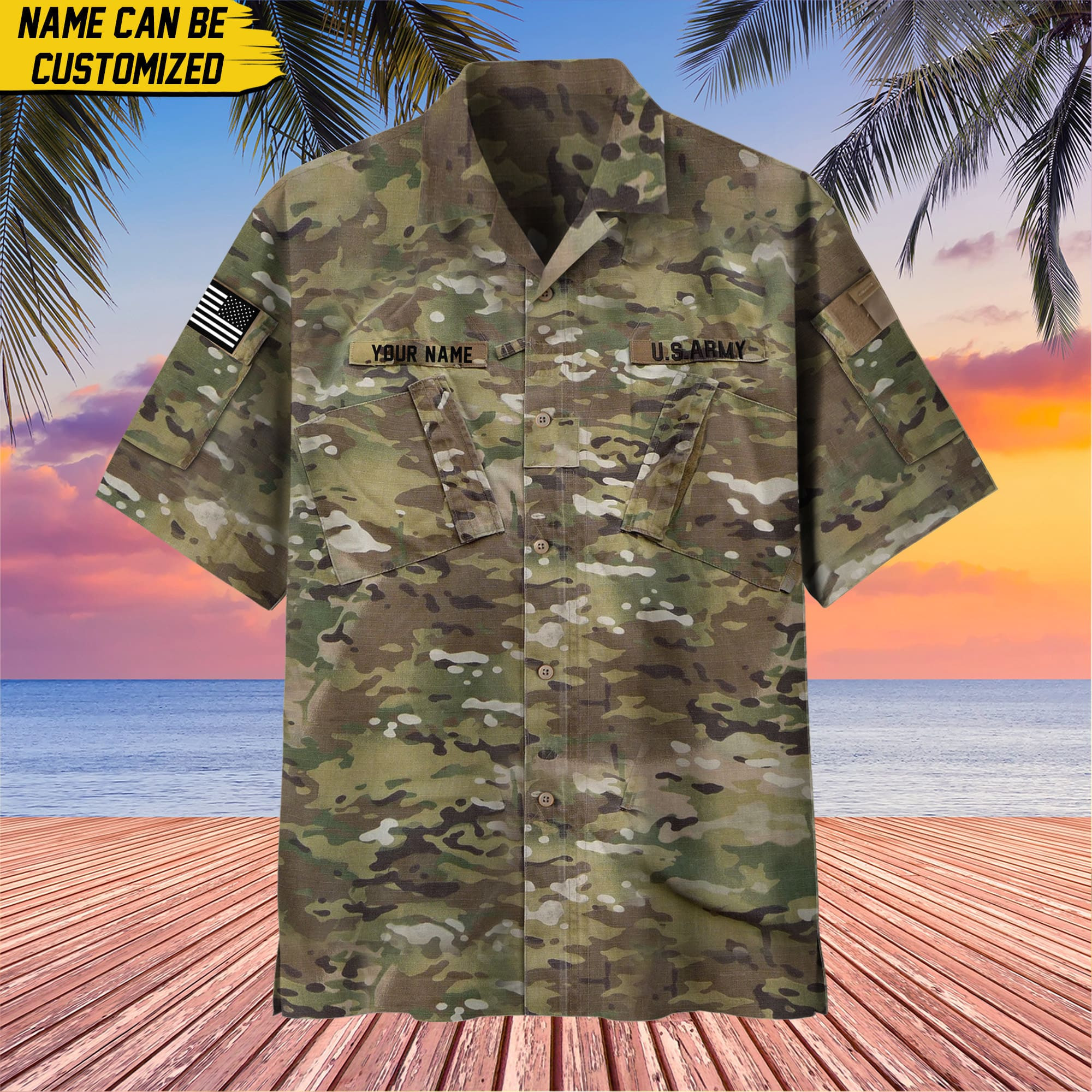 Premium Personalized US Veterans Hawaii Shirt PVC230501
