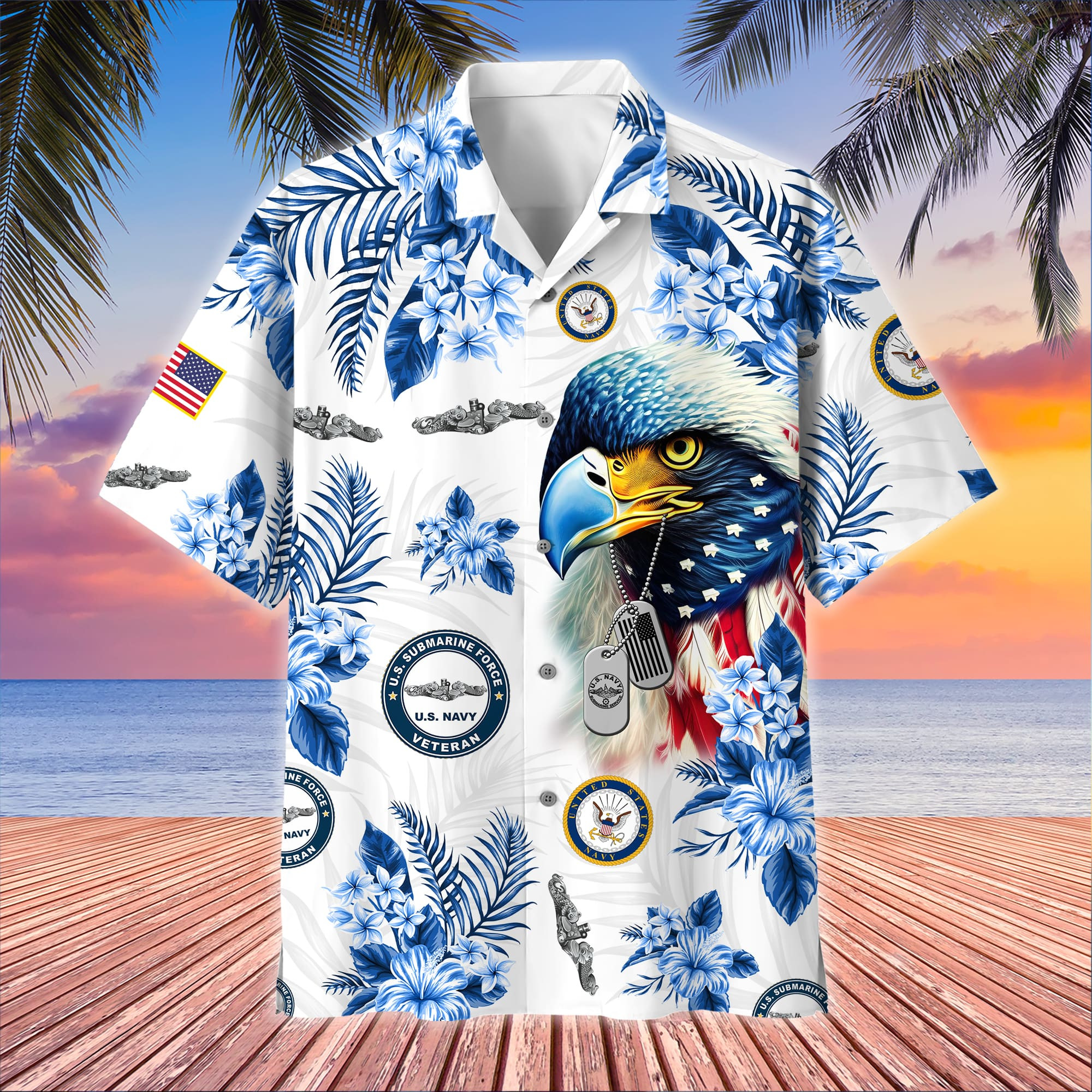 Premium US Submarine Veteran Hawaii Shirt NPVC010610
