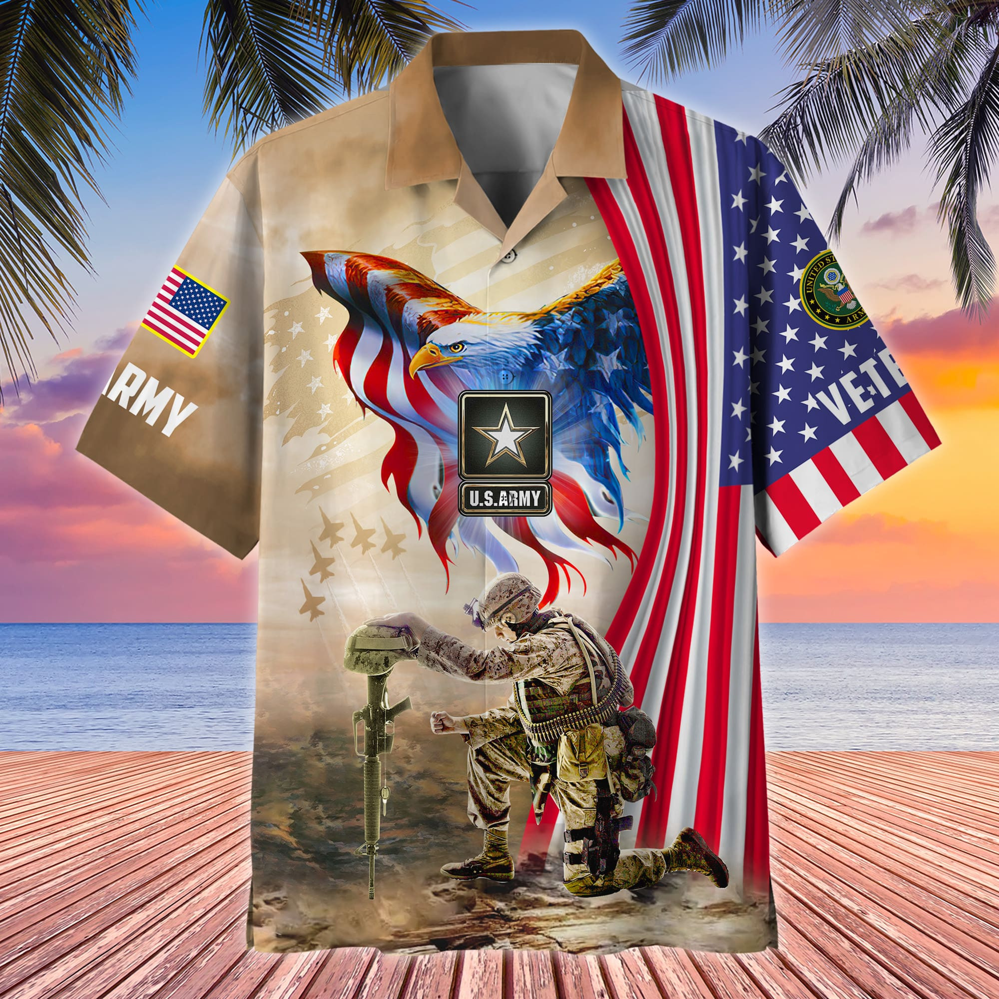 Unique Proudly Served US Veteran Hawaii Shirt APVC140702