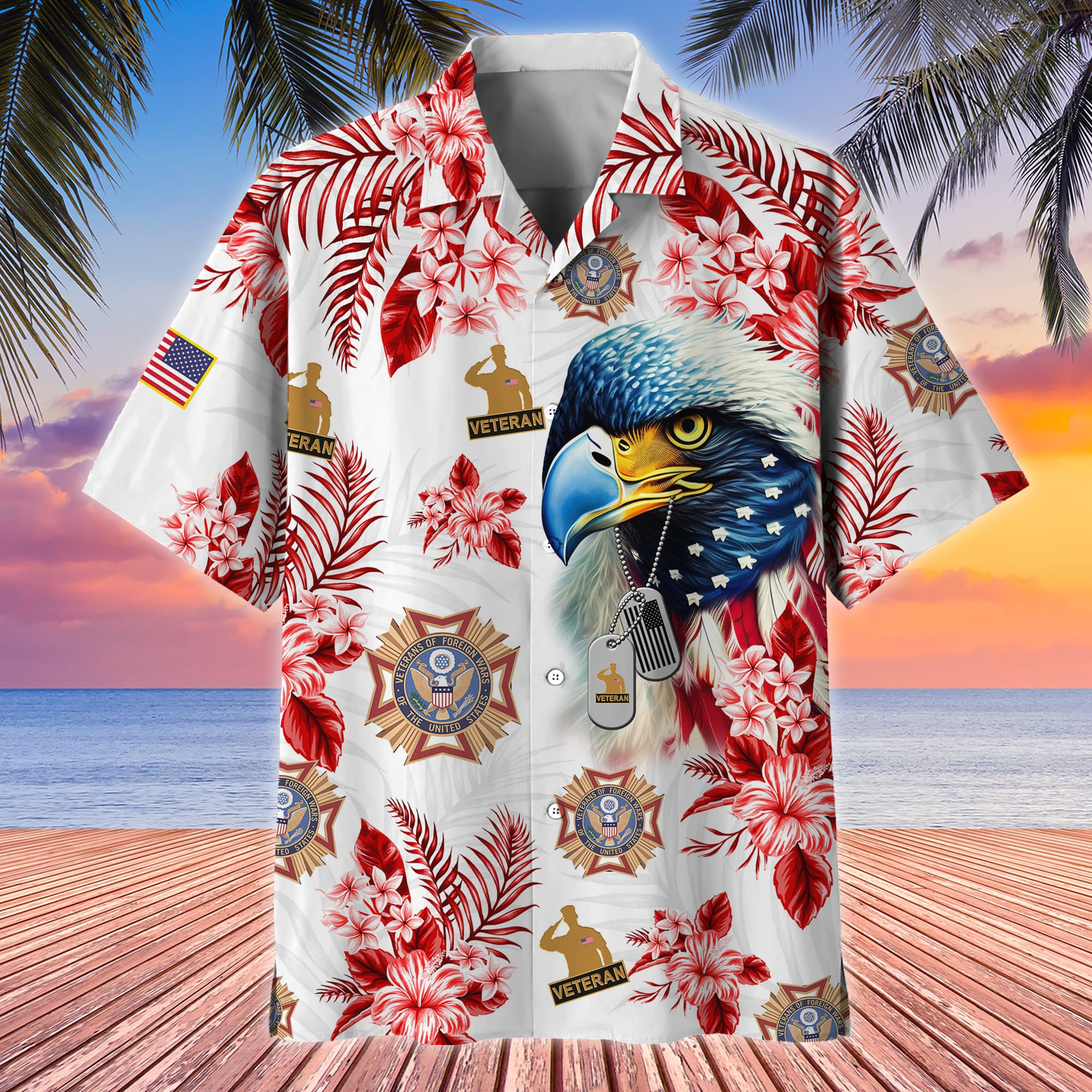 Premium Veteran Of Foreign Wars Hawaii Shirt APVC240710