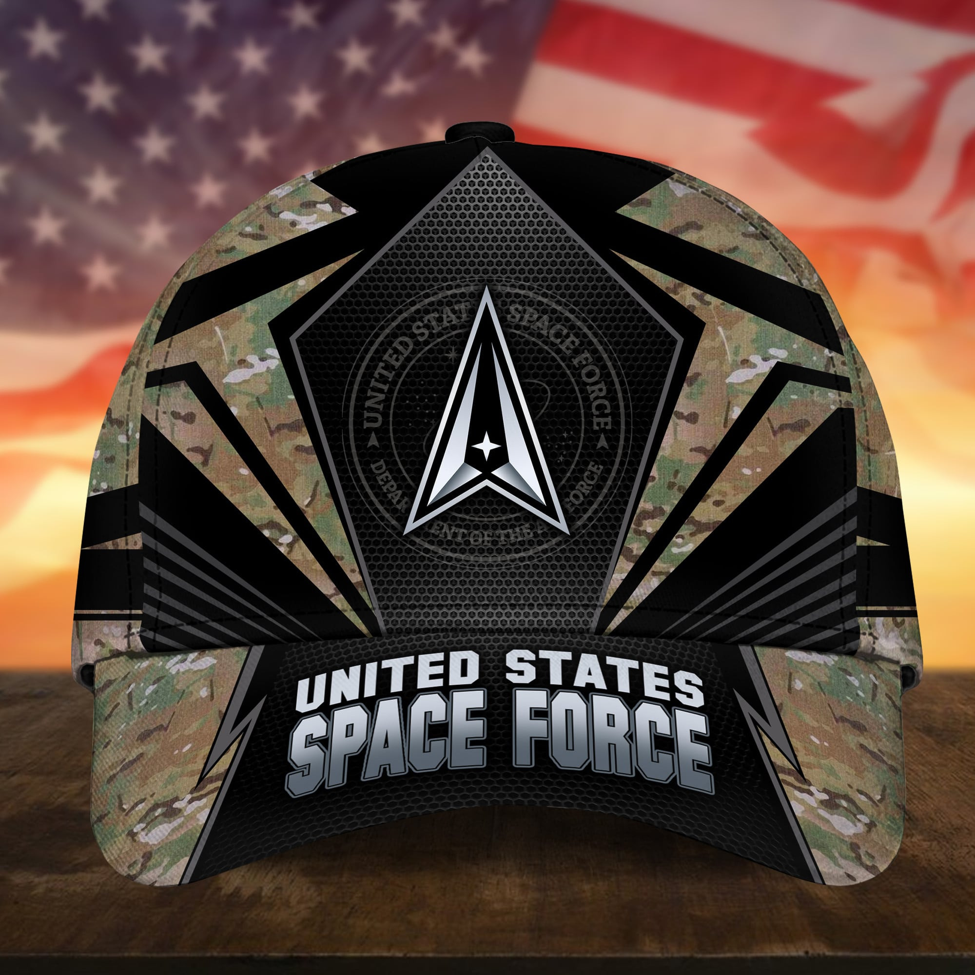 Unique Multiple Service US Veteran Cap APVC280801