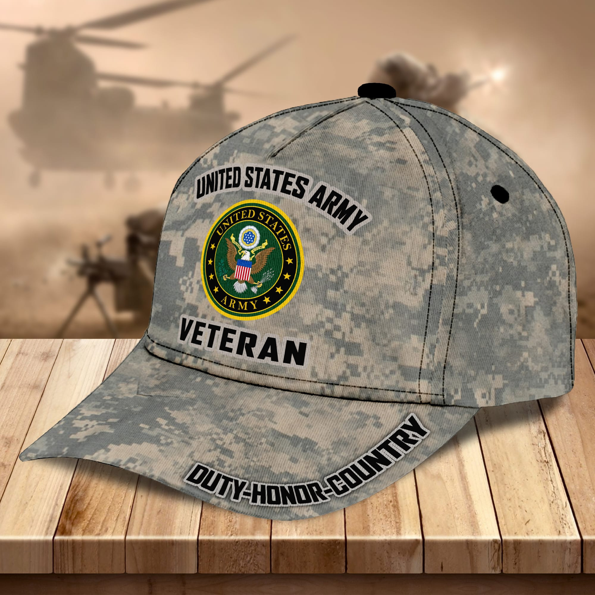 Premium Multiple Service US Veteran Cap NPVC251201