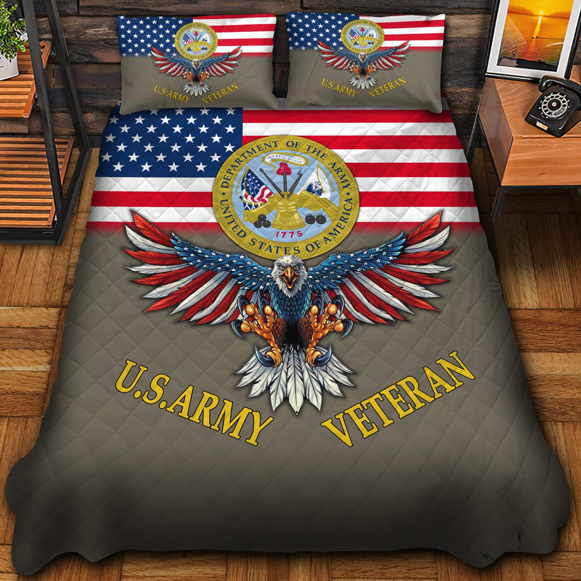 Premium US Army Bedding Set APVC110310