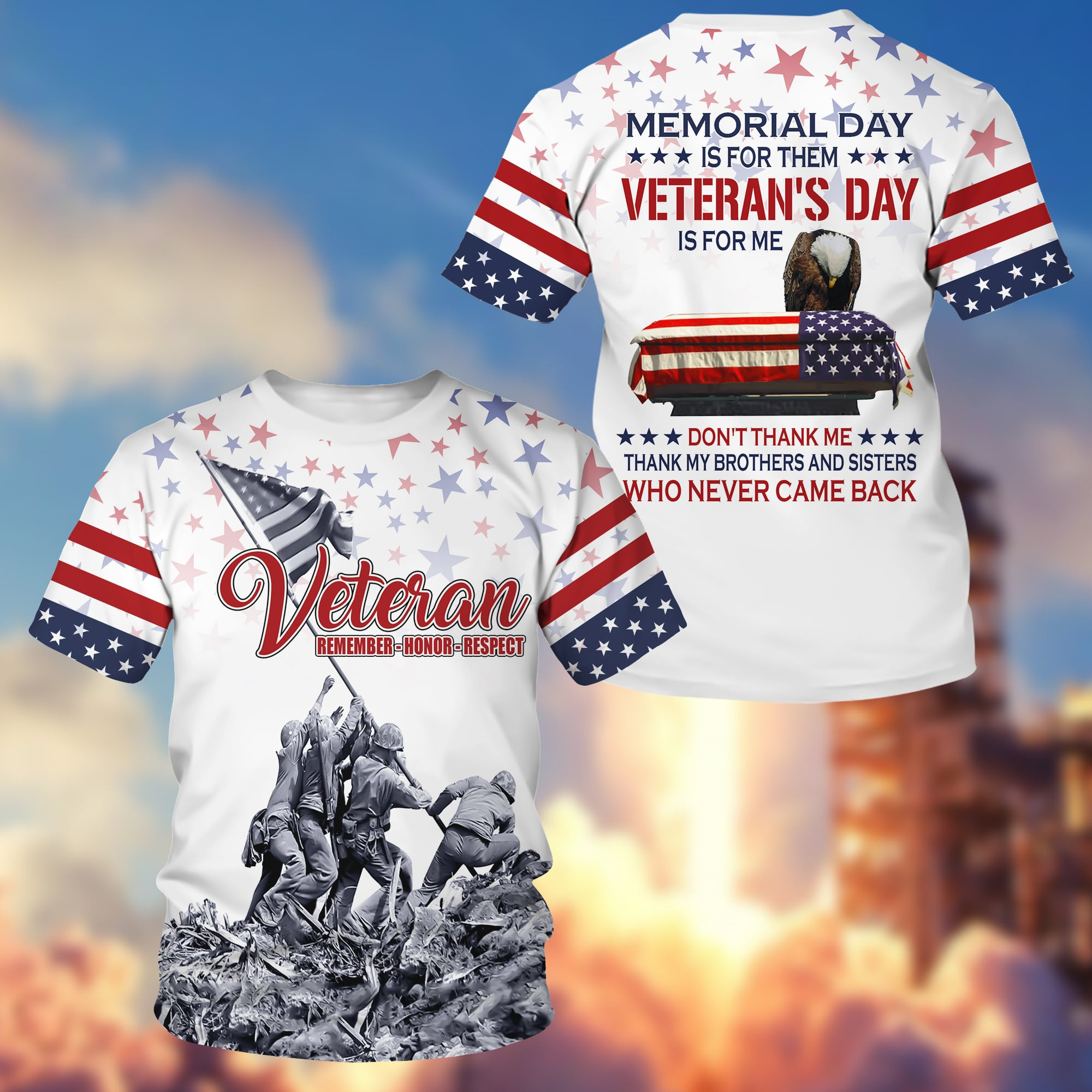 Premium Memorial Day Is For Them Veteran’s Day Is For Me Collection For Female Veterans APVC100412