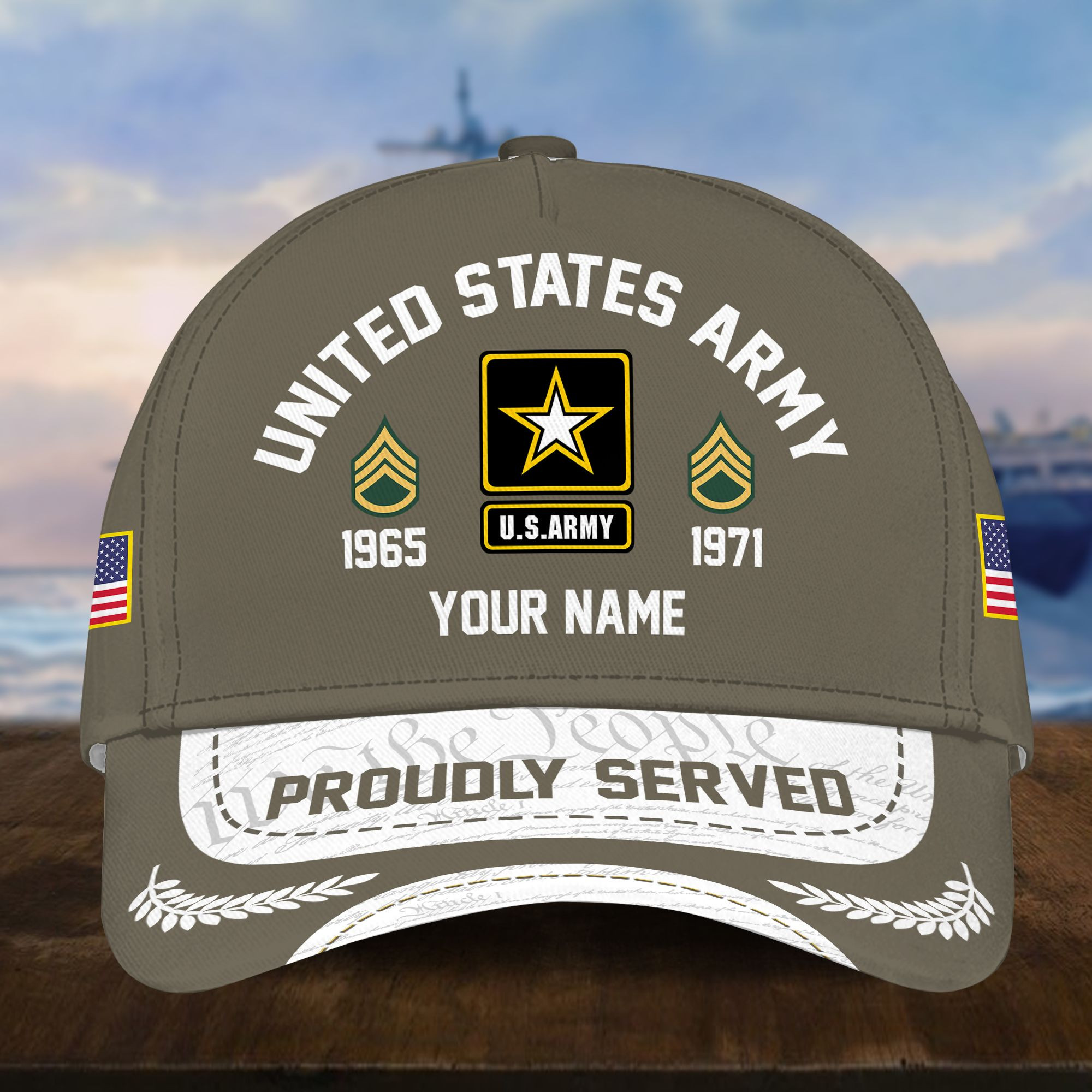 US Army Custom Hat – Military Army Honor Cap VPVC001401