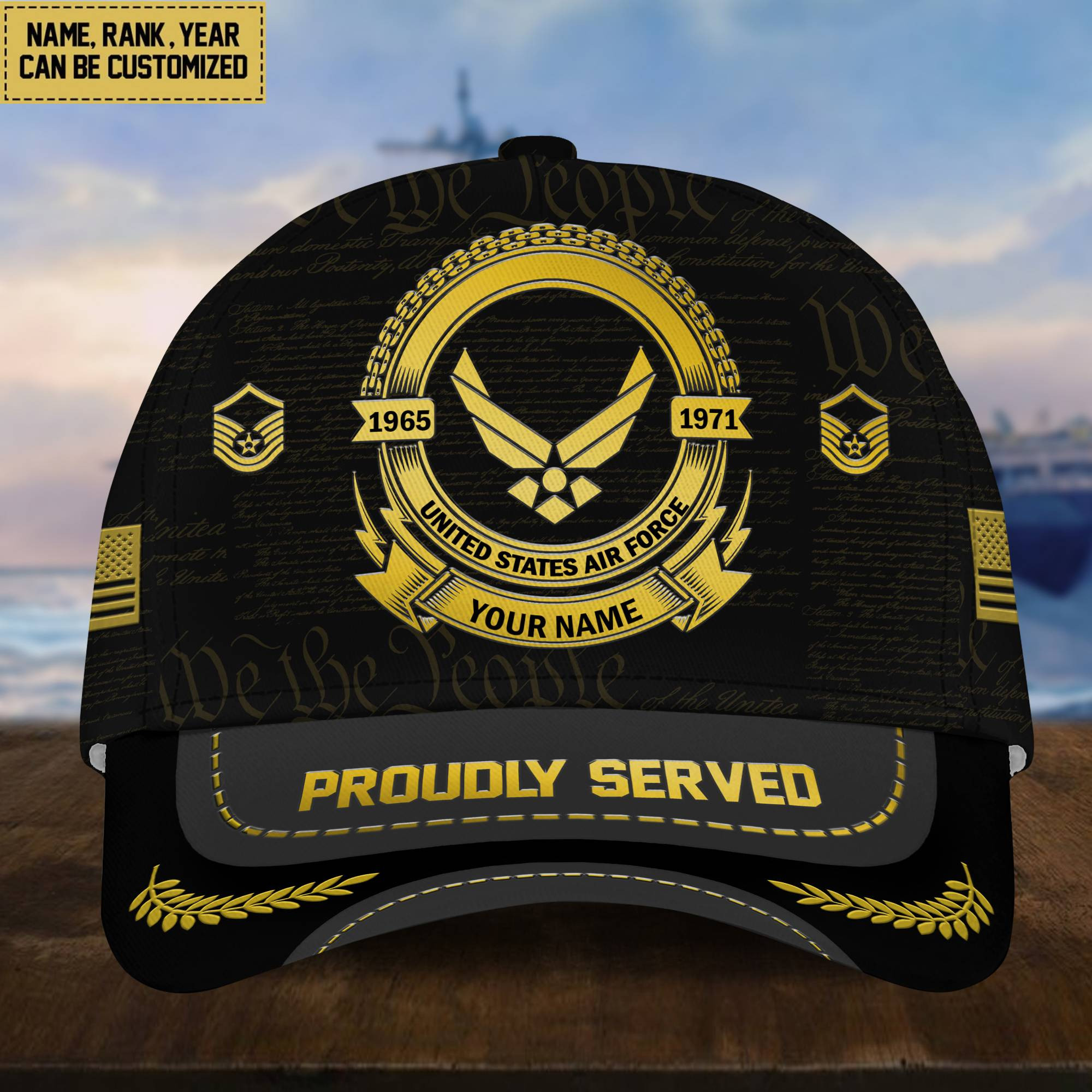 USAF Veteran Hat – Military Honor Air Force Cap VPVC001704