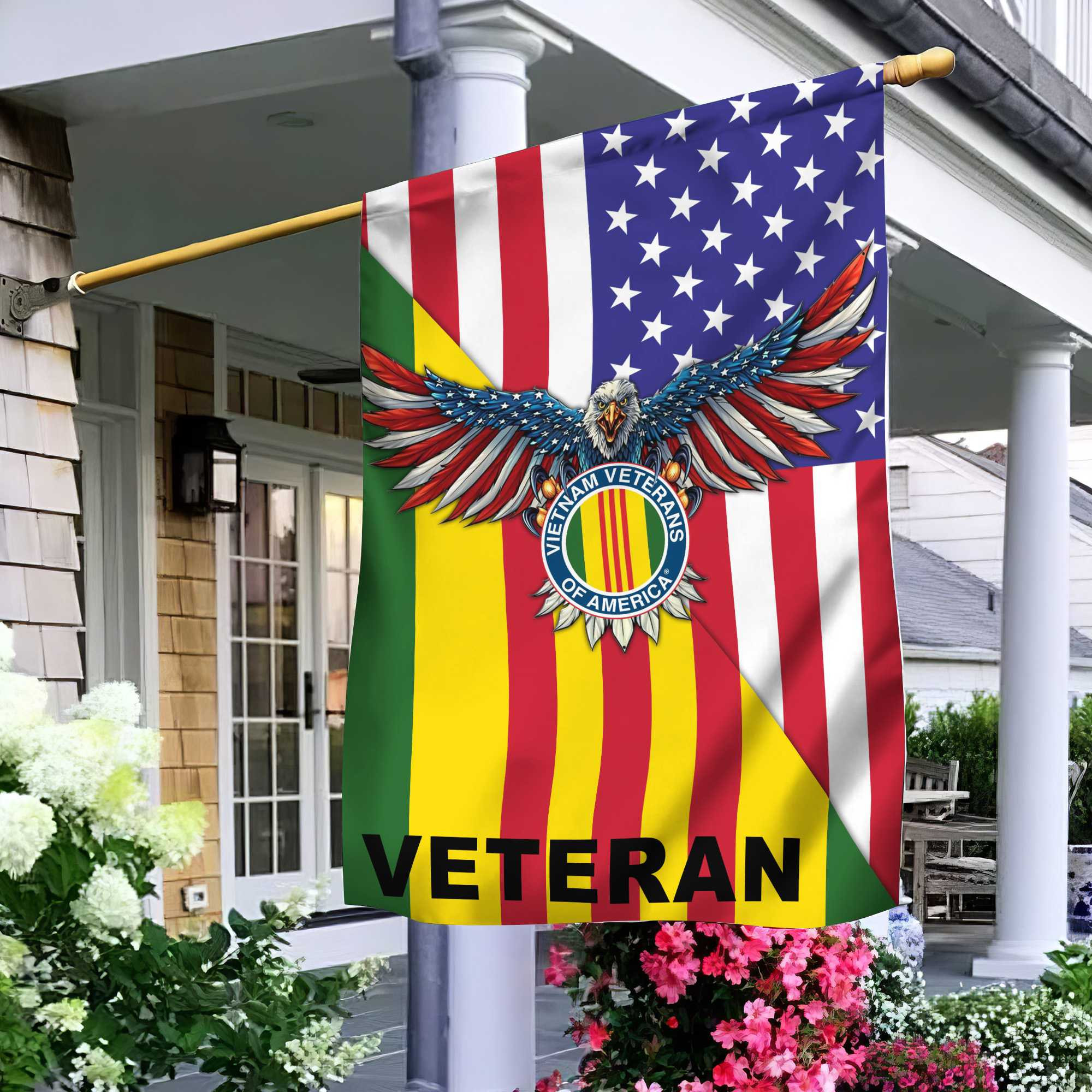 Vietnam Veteran Garden Flag – House Flag VPVC100206