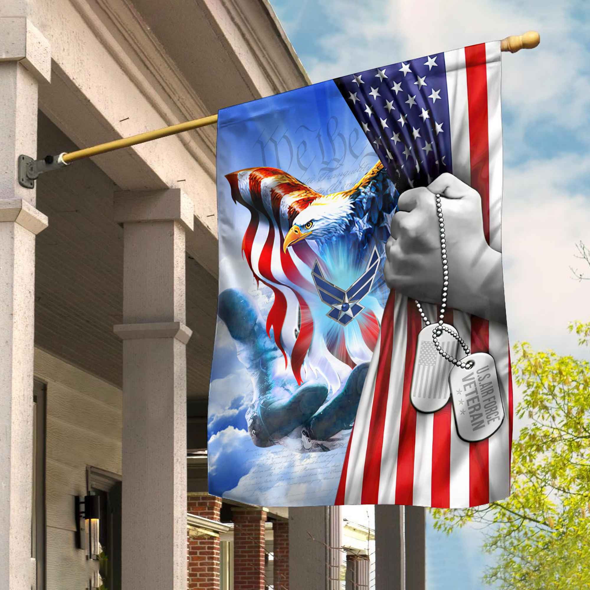 USAF – Air Force Veteran Garden Flag – House Flag VPVC06100204