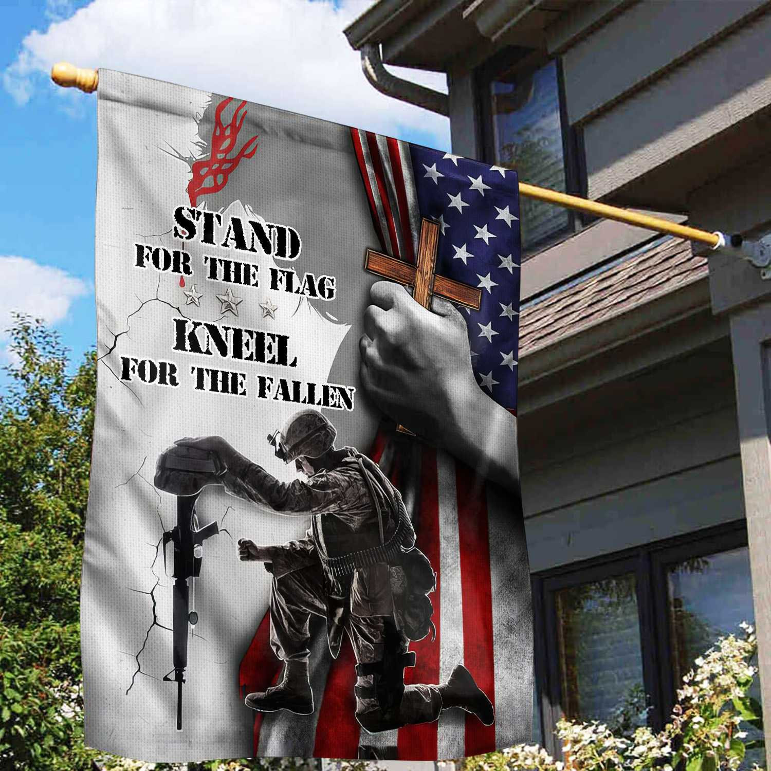 US Veteran Flag, Patriotic Flag, Gift For US Veteran, Garden Flag – House Flag VPVC102101