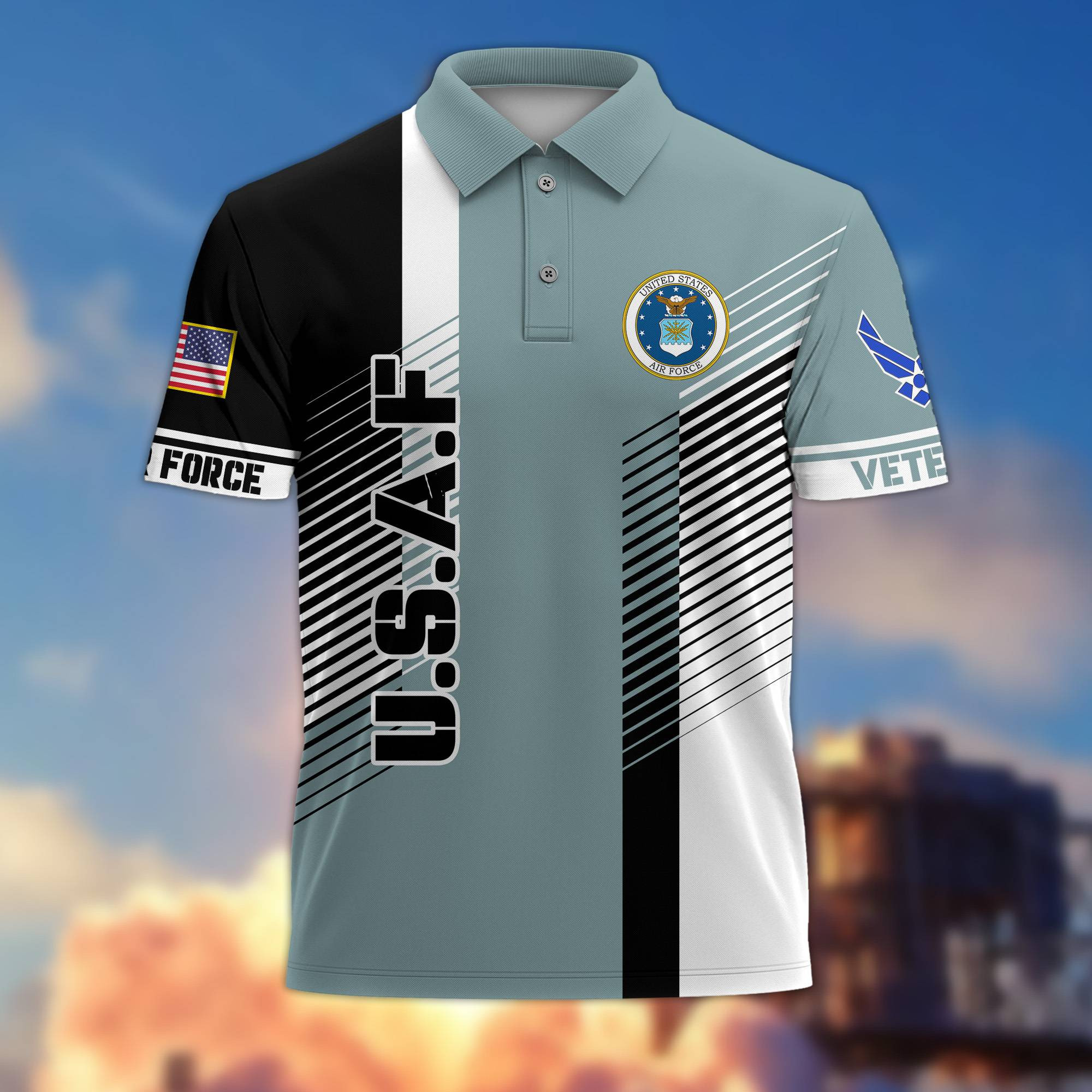 Premium USAF Polo Shirt APVC280510