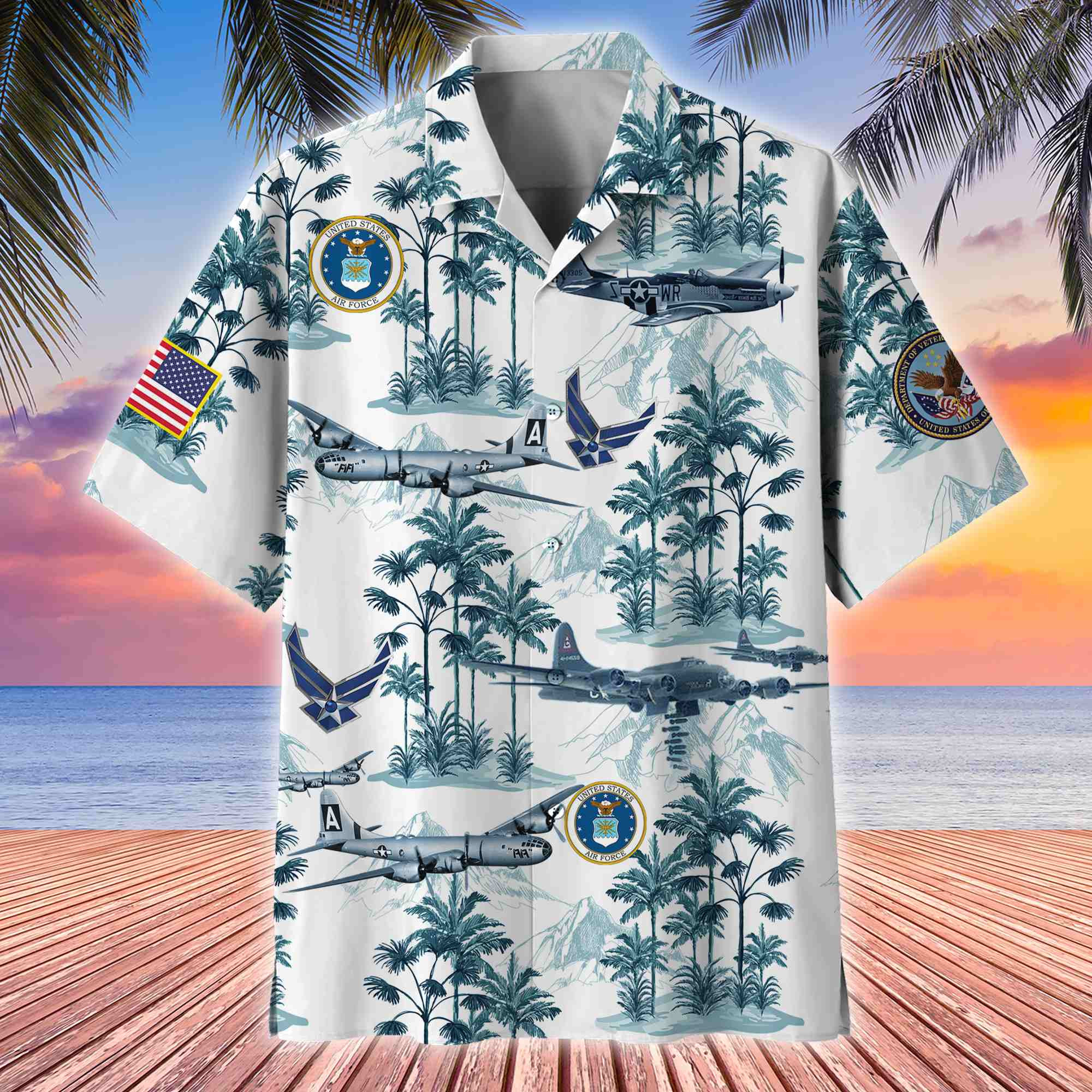 Premium USAF Veteran Hawaii Shirt APVC030612