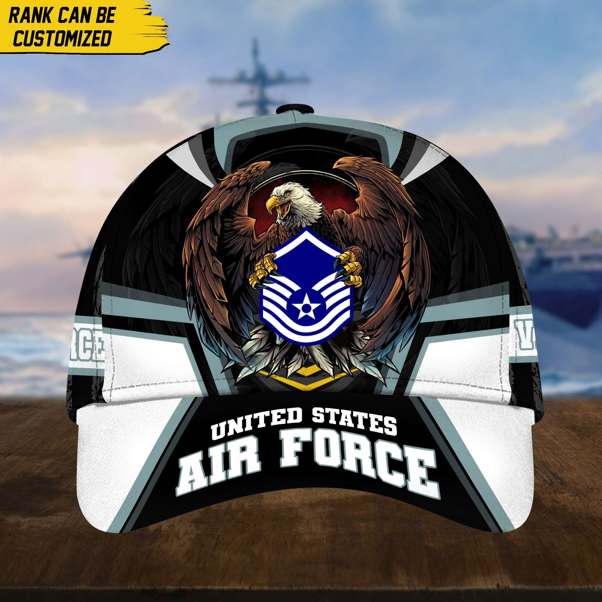 Premium Custom USAF Veteran Cap, Gift for Air Force Veteran VPVC002404