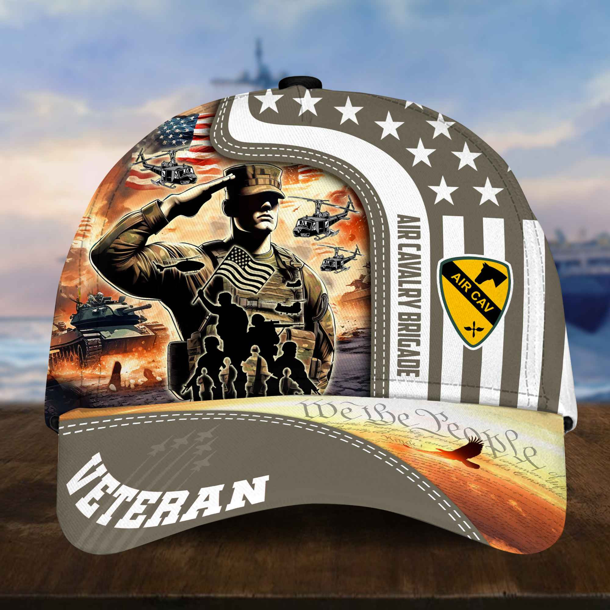 Premium Air Cavalry Brigade Veteran Cap APVC260610