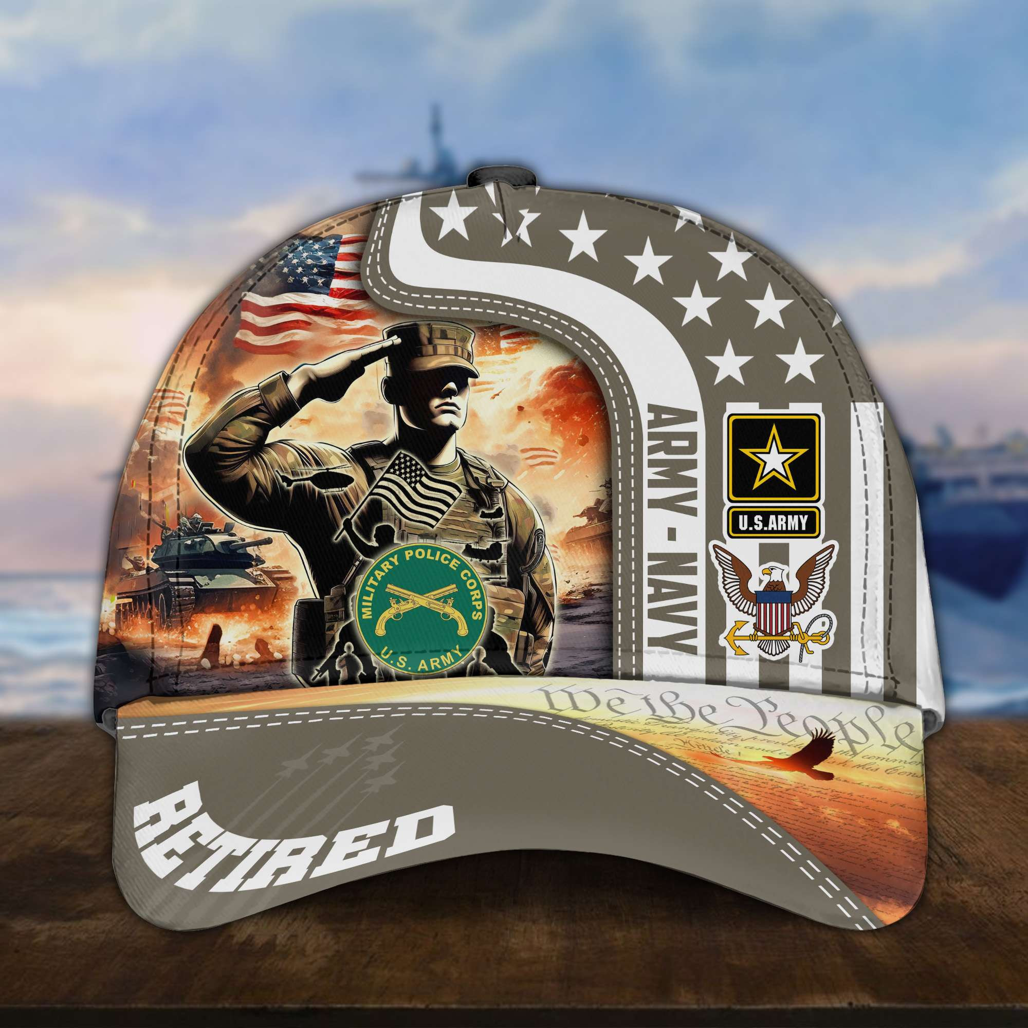 Premium US Army US Navy Cap BPVC030710