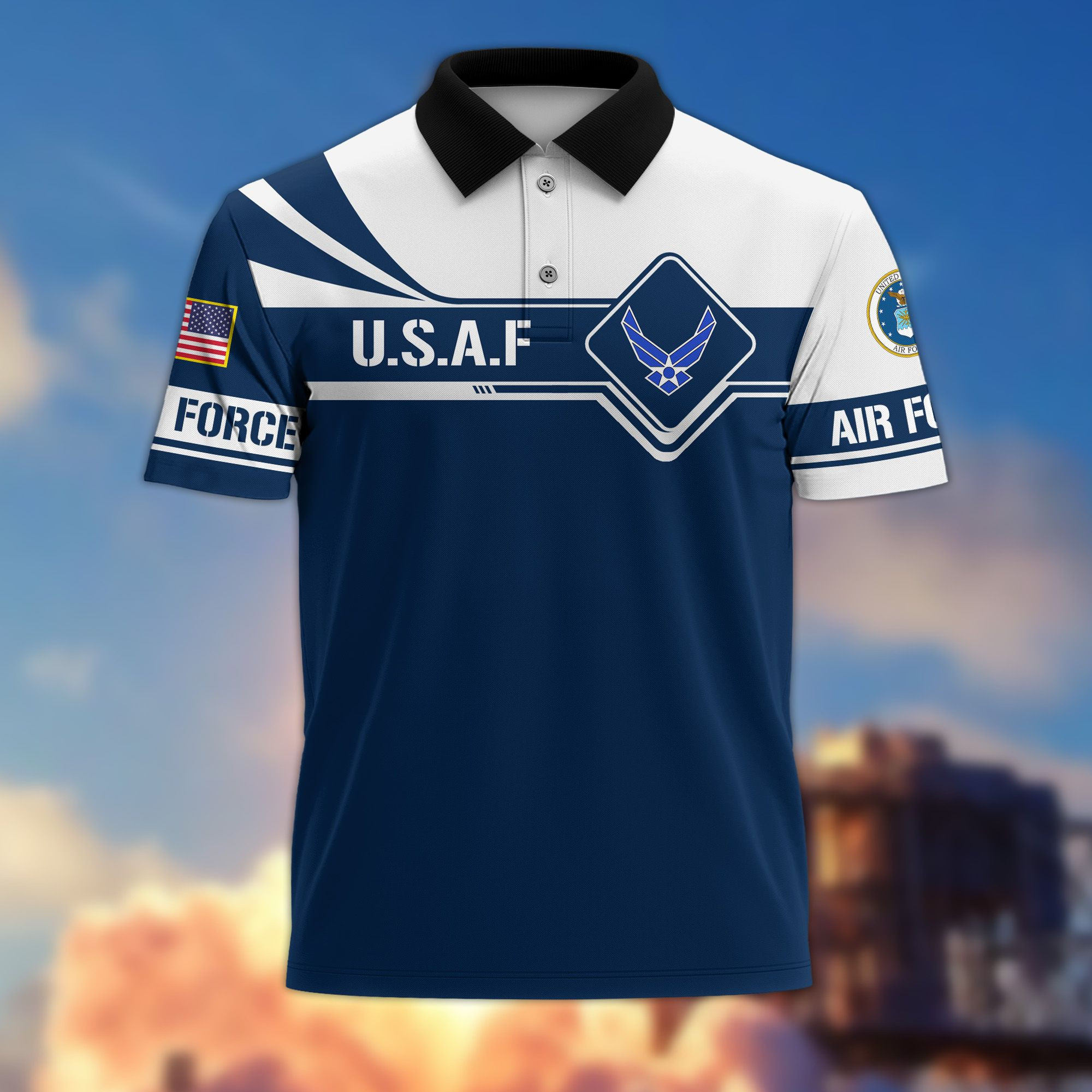 Premium USAF Polo Shirt BPVC080711
