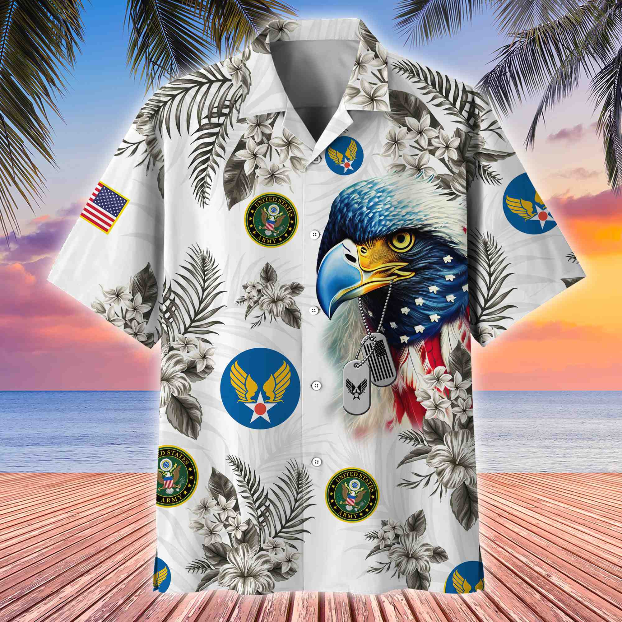 Premium US Army Air Corps Hawaii Shirt BPVC090710