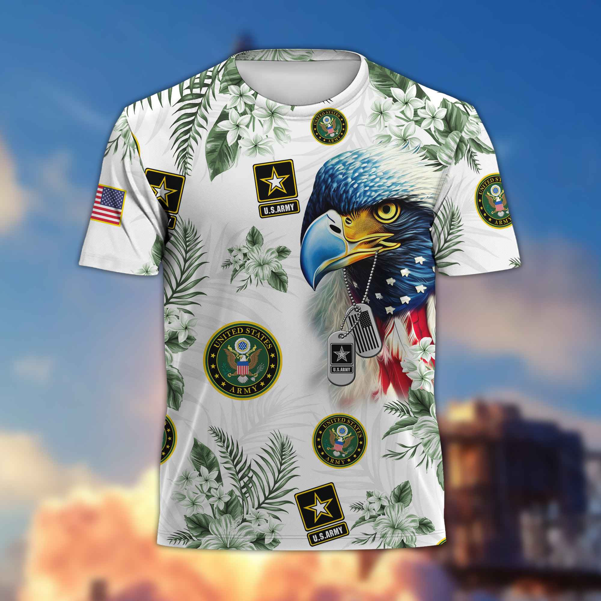 Premium Multiservice US Veteran T-Shirt BPVC250710