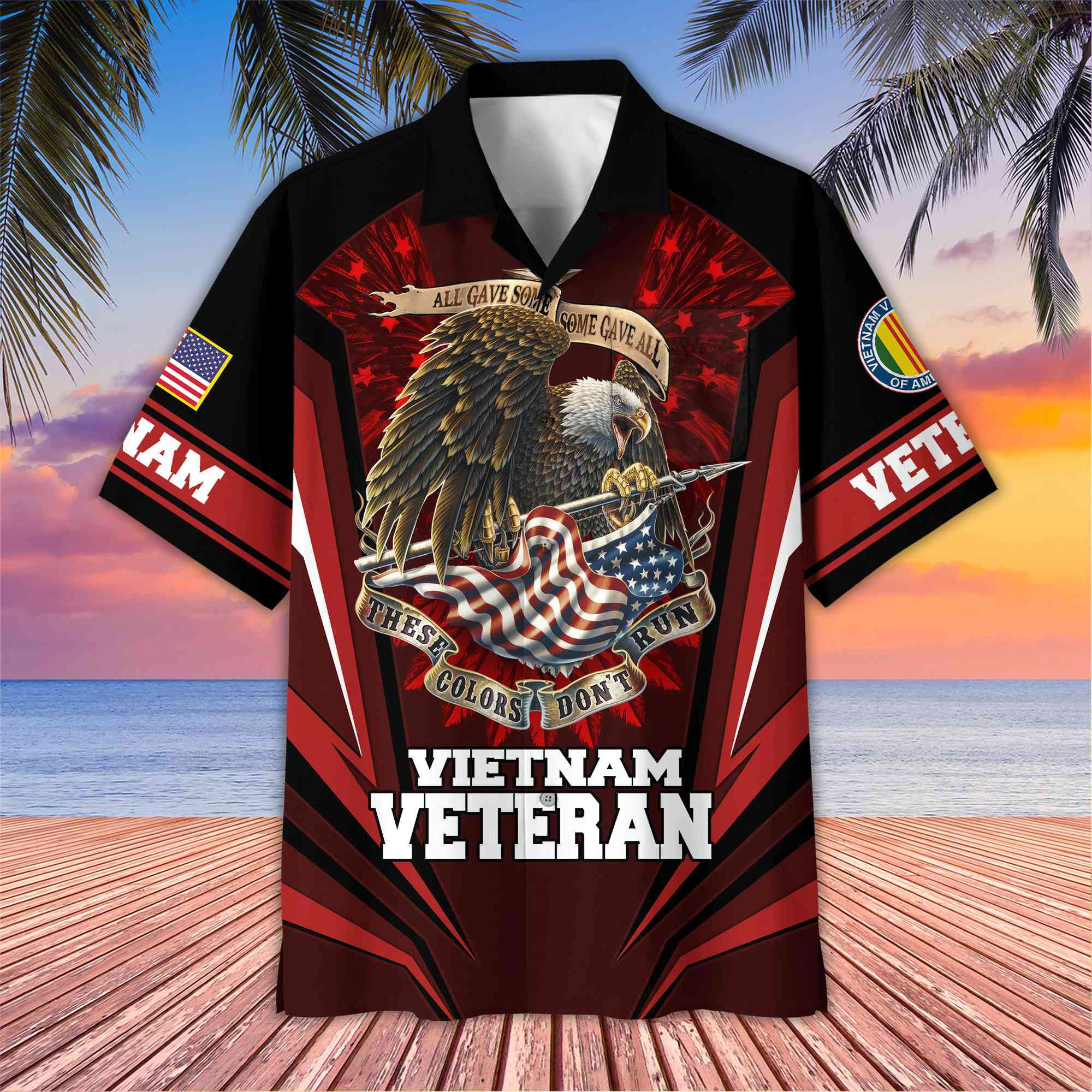 Vietnam Veteran Hawaiian Shirt With Pocket Gifts For Vietnam Veteran, Gifts For Veterans Day, Father’s Day VPVC403006