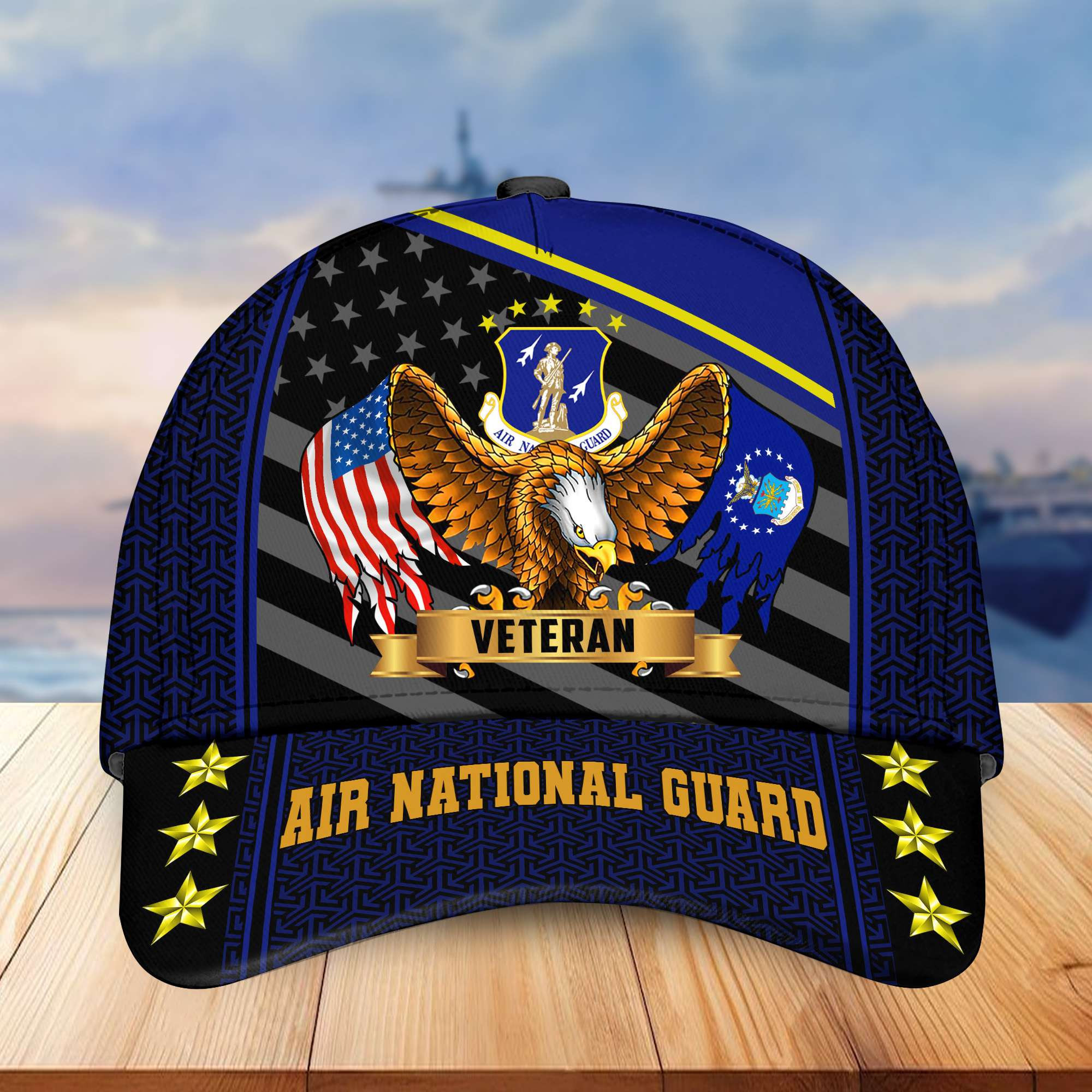 Premium Air National Guard Cap, Gifts for US Veteran VPVC003105