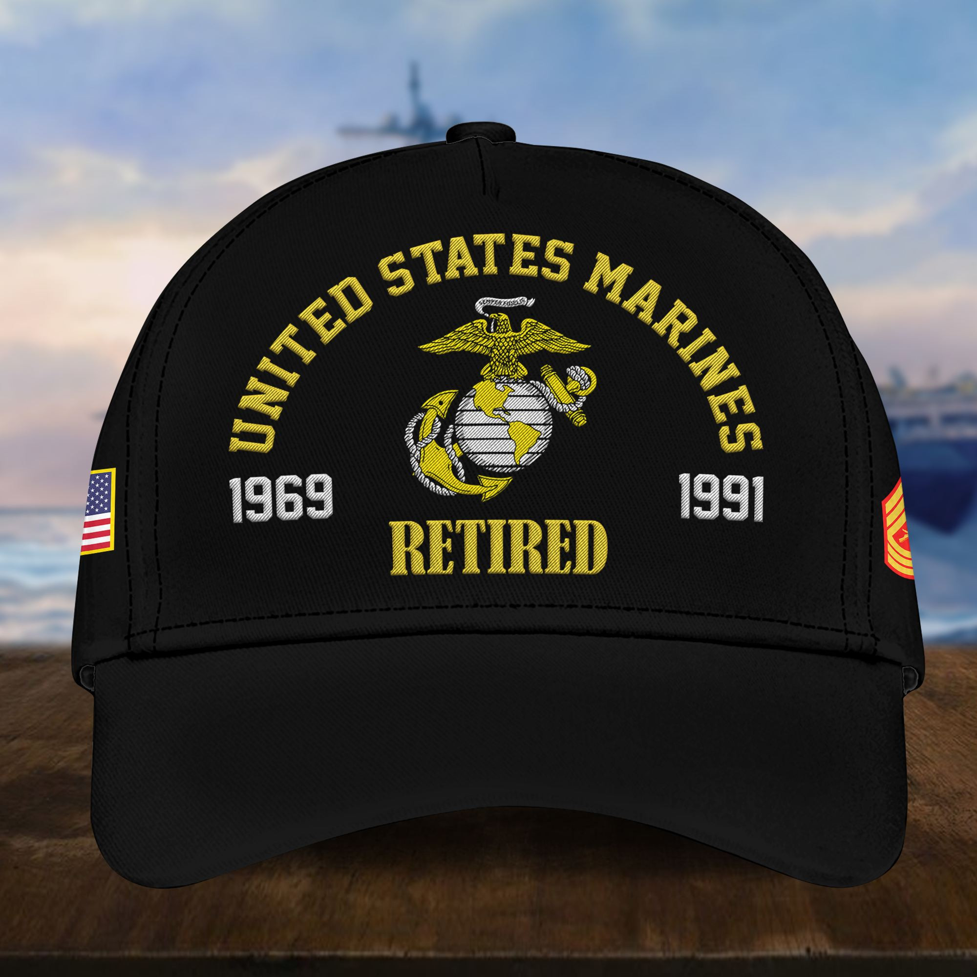 Premium USMC Embroidered Cap BPVC160810