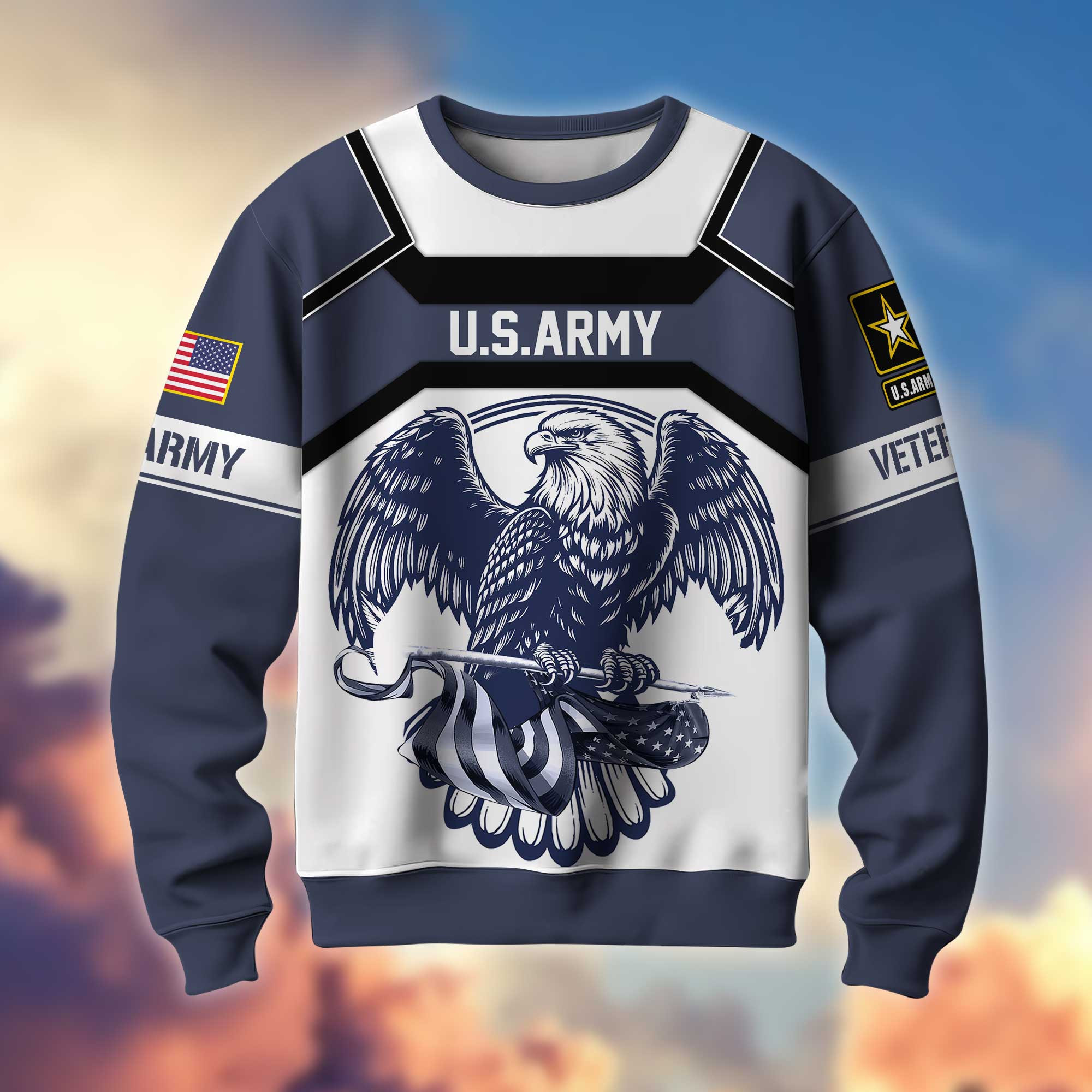 Premium US Veterans Sweatshirt APHN280811, Gifts For US Veterans, Gifts For Veterans Day