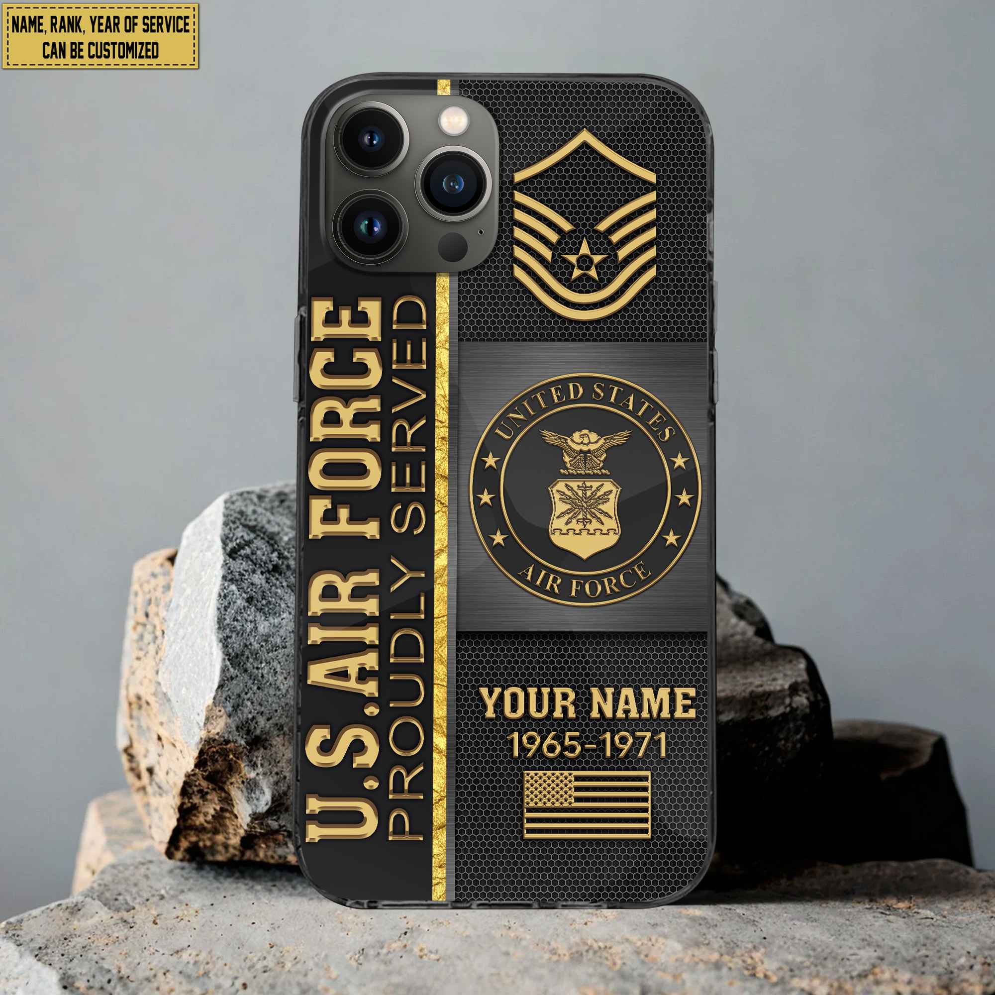 USAF Phone Case, Gifts For Air Force Veteran, Gifts For Veterans Day, Father’s Day VPVC501104