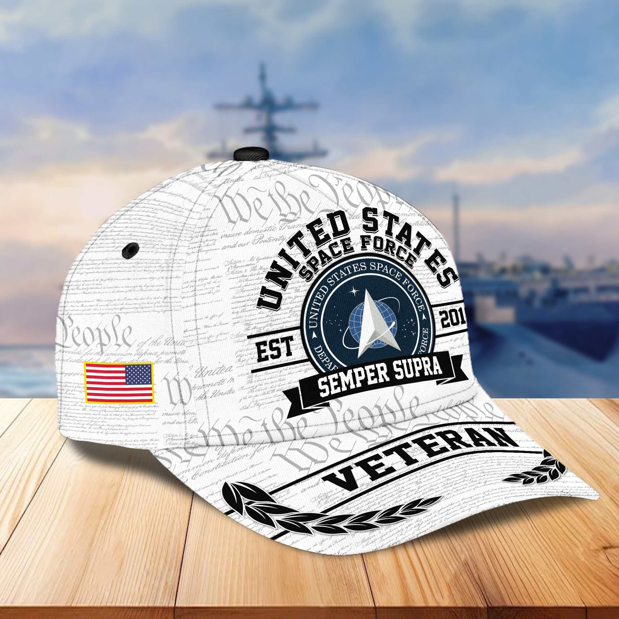 Premium US Veterans Cap BPVC120101, Gifts For US Veterans Gifts On Father’s Day, Armed Force Day, Independence Day, Veterans Day