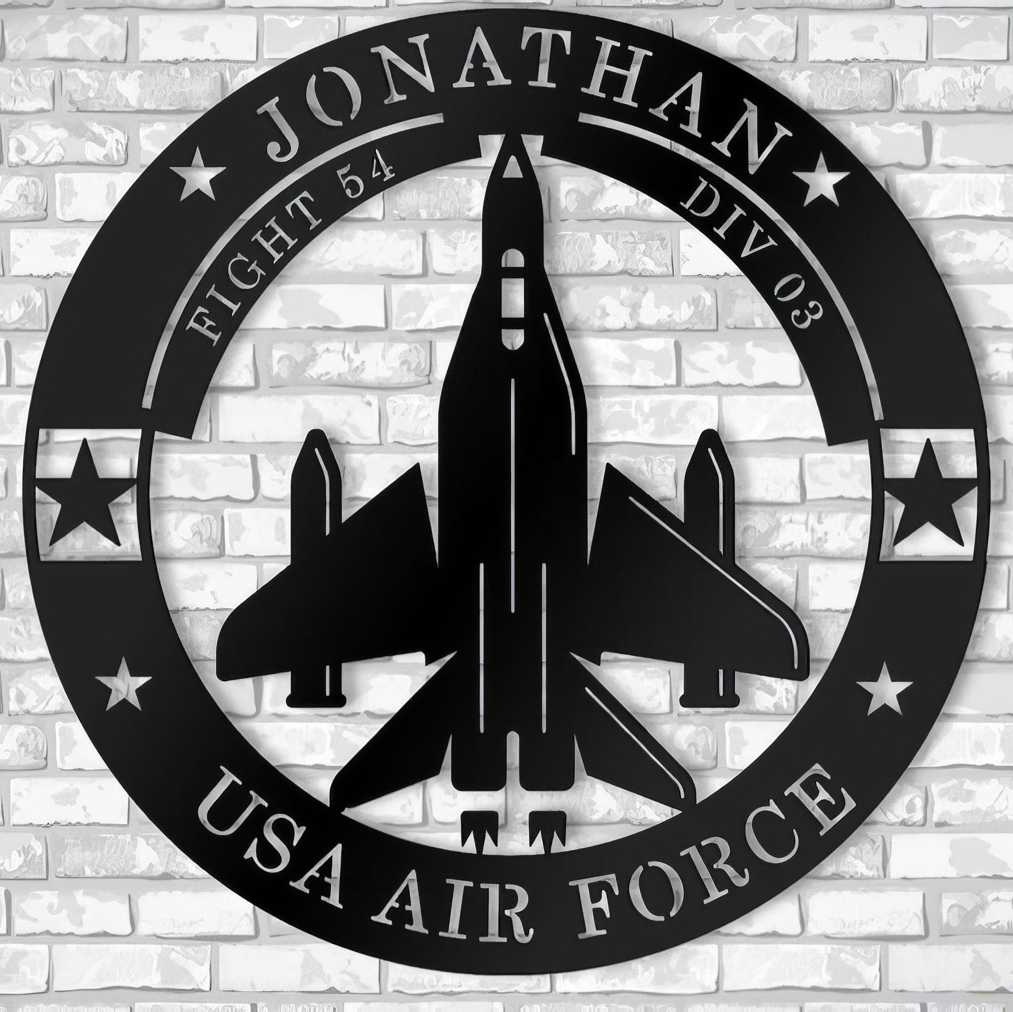 Premium Custom USAF Metal Signs VPVC901016, Gifts For Air Force Veteran, Best Gifts On Father’s Day, Armed Forces Day, Independence Day