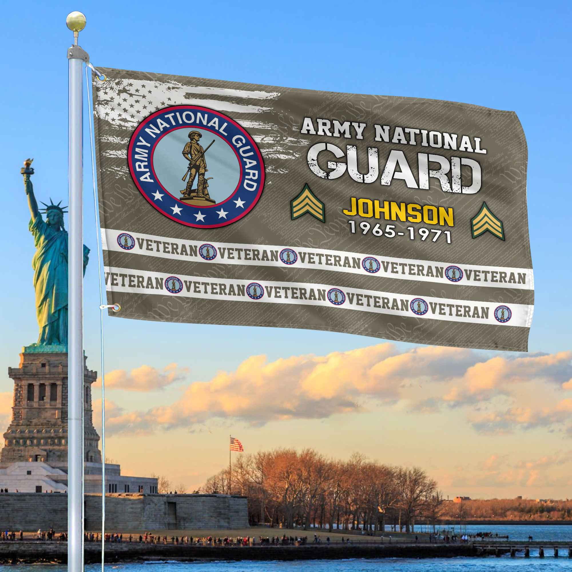 Premium Custom US Army National Guard Grommet Flag VPVC109208, Gifts For Army National Guard Veteran, Best Gifts On Father’s Day, Armed Forces Day, Independence Day, Veterans Day