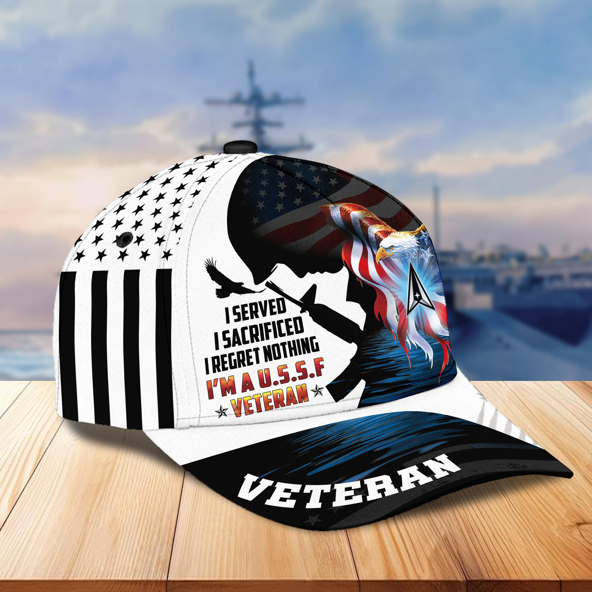 Premium US Veterans Cap BPVC140301, Gifts For US Veterans, Best Gifts On Father’s Day, Armed Forces Day, Independence Day, Veterans Day