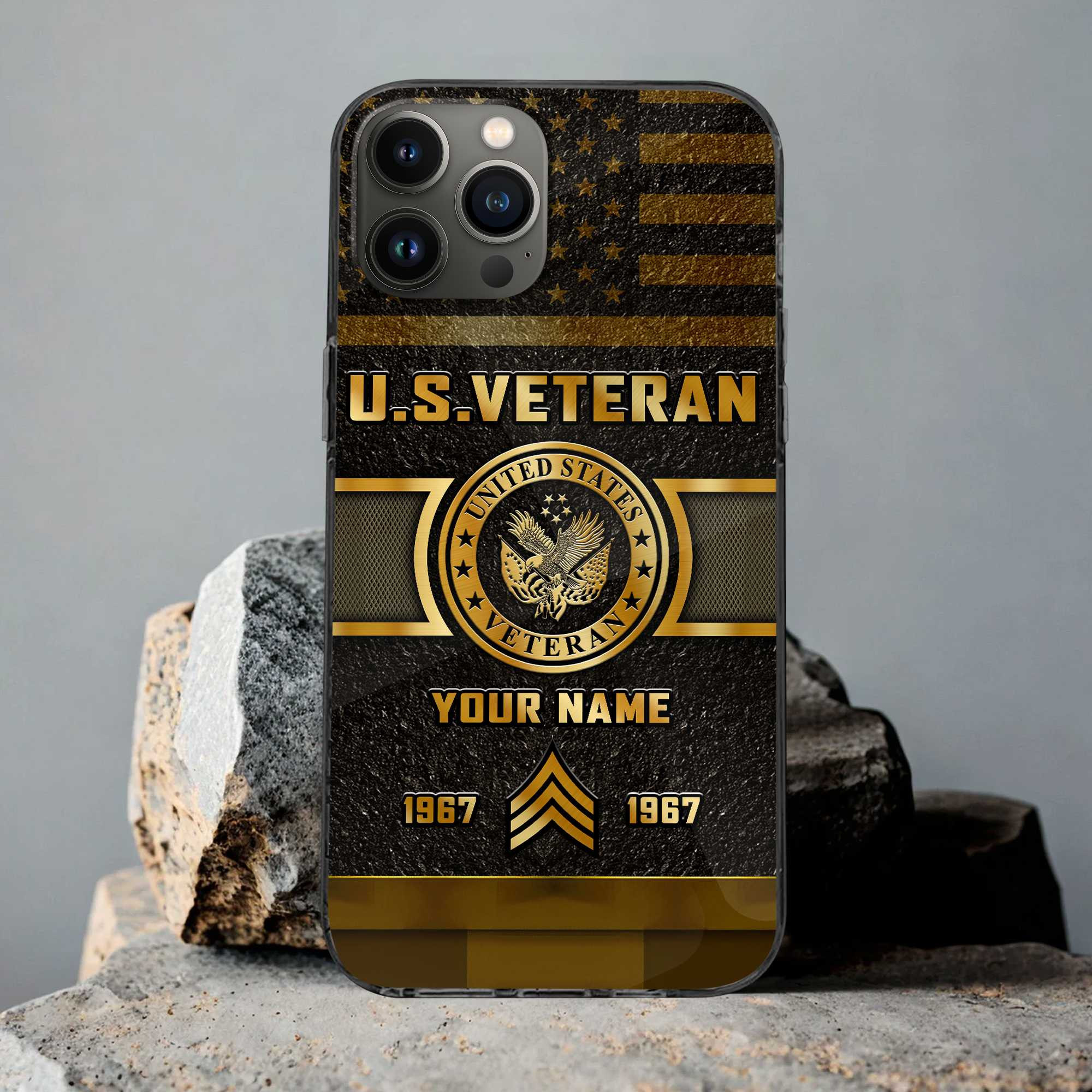 Premium Custom US Veteran Phone Case VPVC501507, Gifts For US Veteran, Gifts For Dad, For Husband, Best Gifts On Father’s Day, Armed Forces Day, Independence Day, Veterans Day