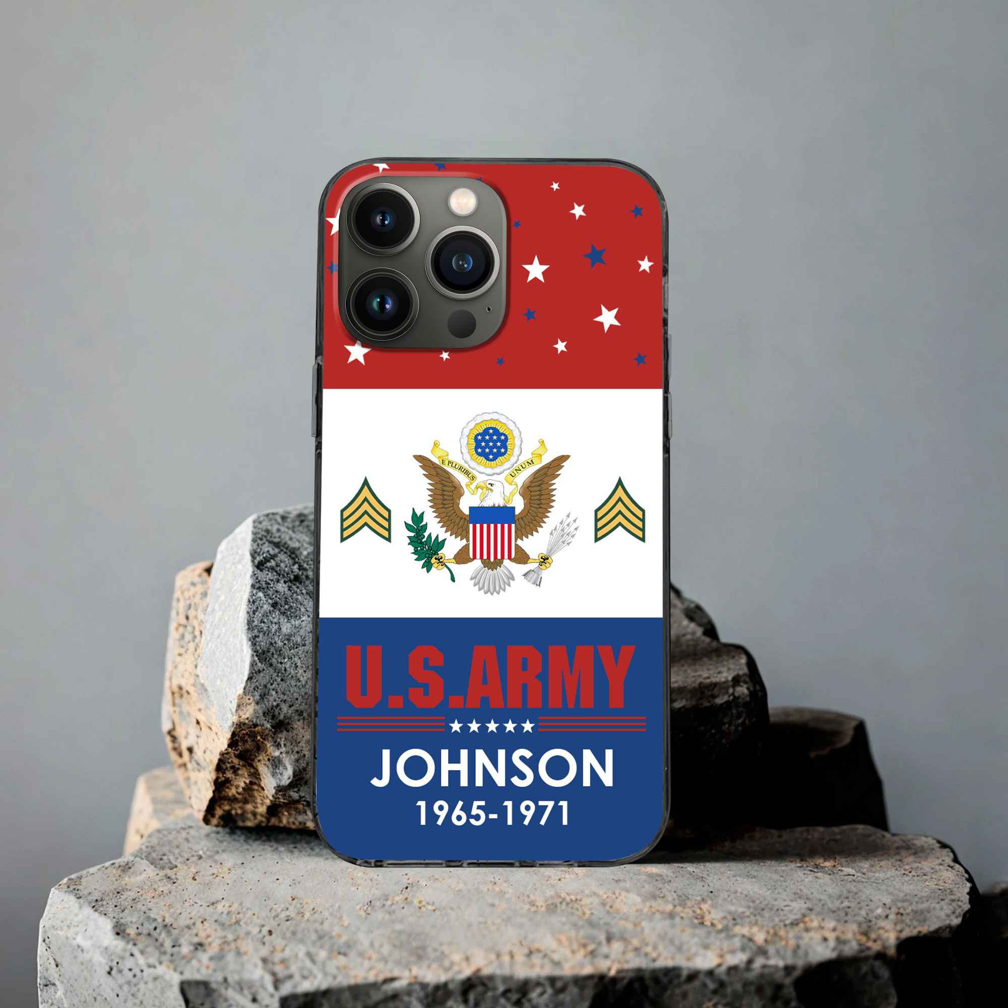 US Army Custom Phone Case VPVC501801, Gifts For Army Veteran, Best Gifts On Father’s Day, Armed Forces Day, Independence Day, Veterans Day