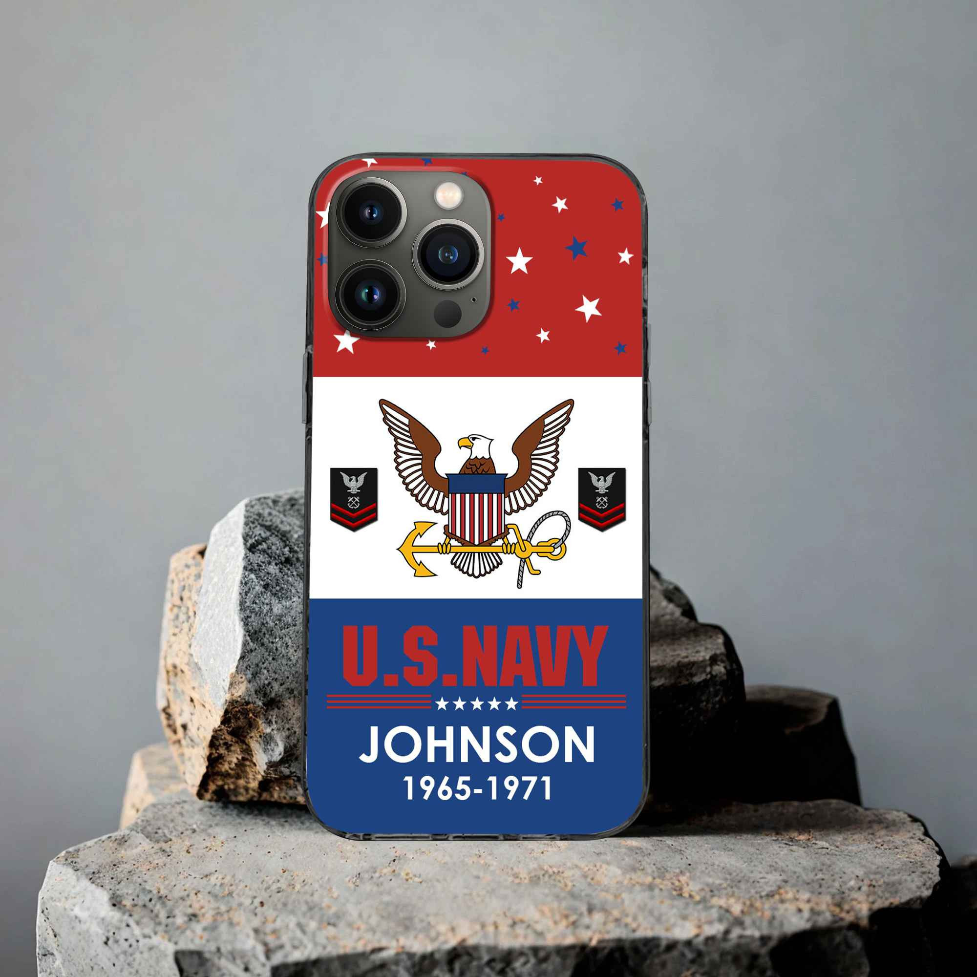 US Navy Custom Phone Case VPVC501802, Gifts For Navy Veteran, Best Gifts On Father’s Day, Armed Forces Day, Independence Day, Veterans Day