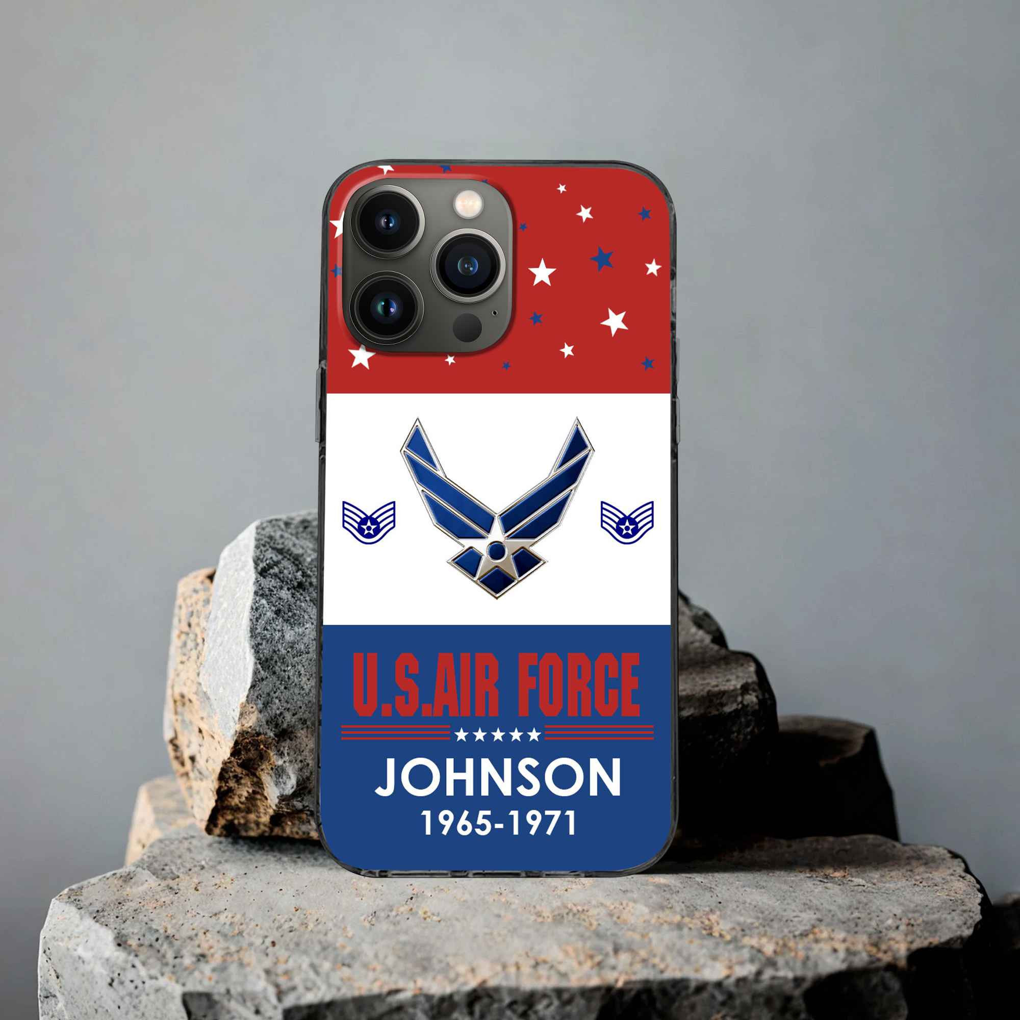 USAF Custom Phone Case VPVC501804, Gifts For Air Force Veteran, Best Gifts On Father’s Day, Armed Forces Day, Independence Day, Veterans Day
