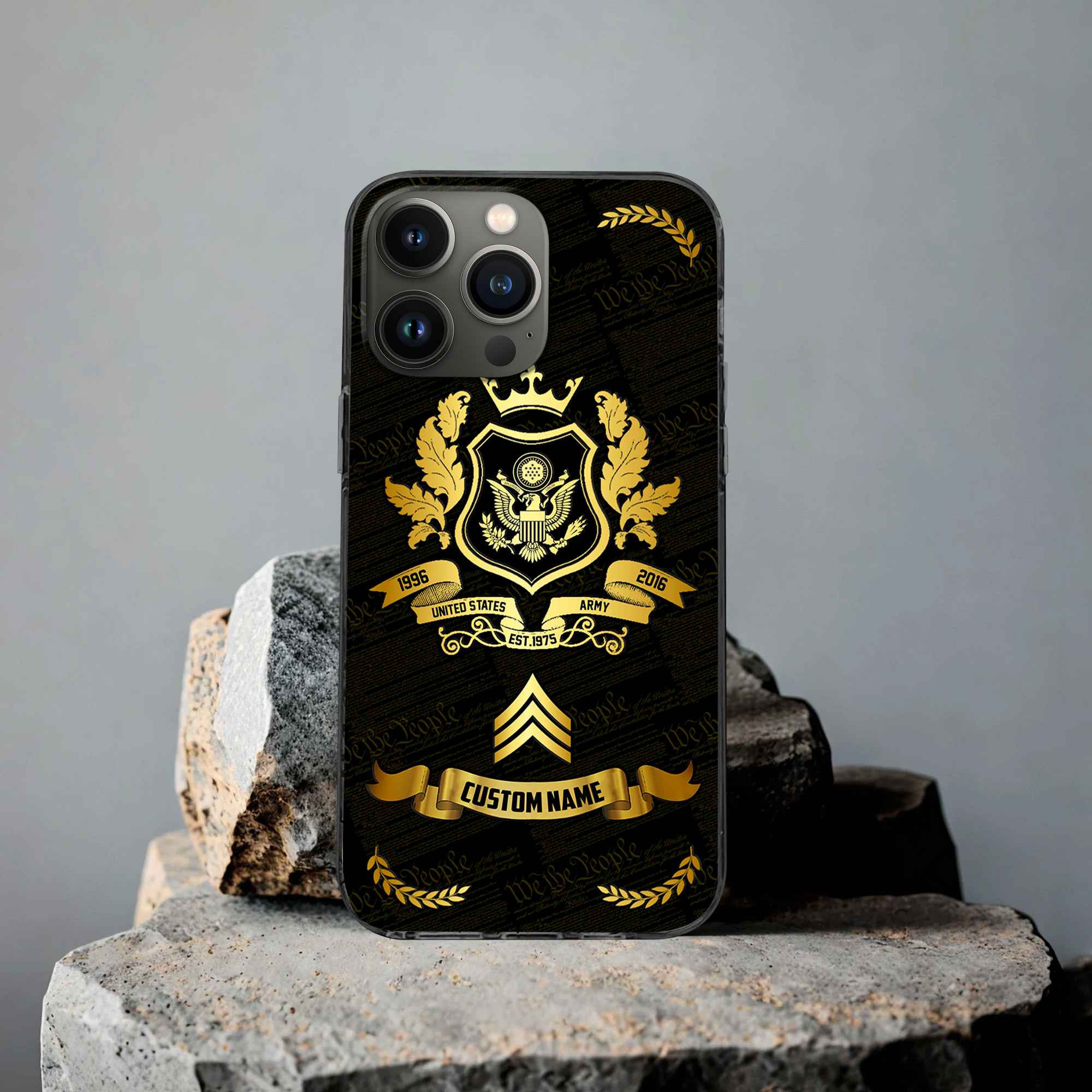 Premium Custom US Army Phone Case VPVC502001, Gifts For Army Veteran, Gifts For Dad, For Husband, Best Gifts On Father’s Day, Armed Forces Day, Independence Day, Veterans Day