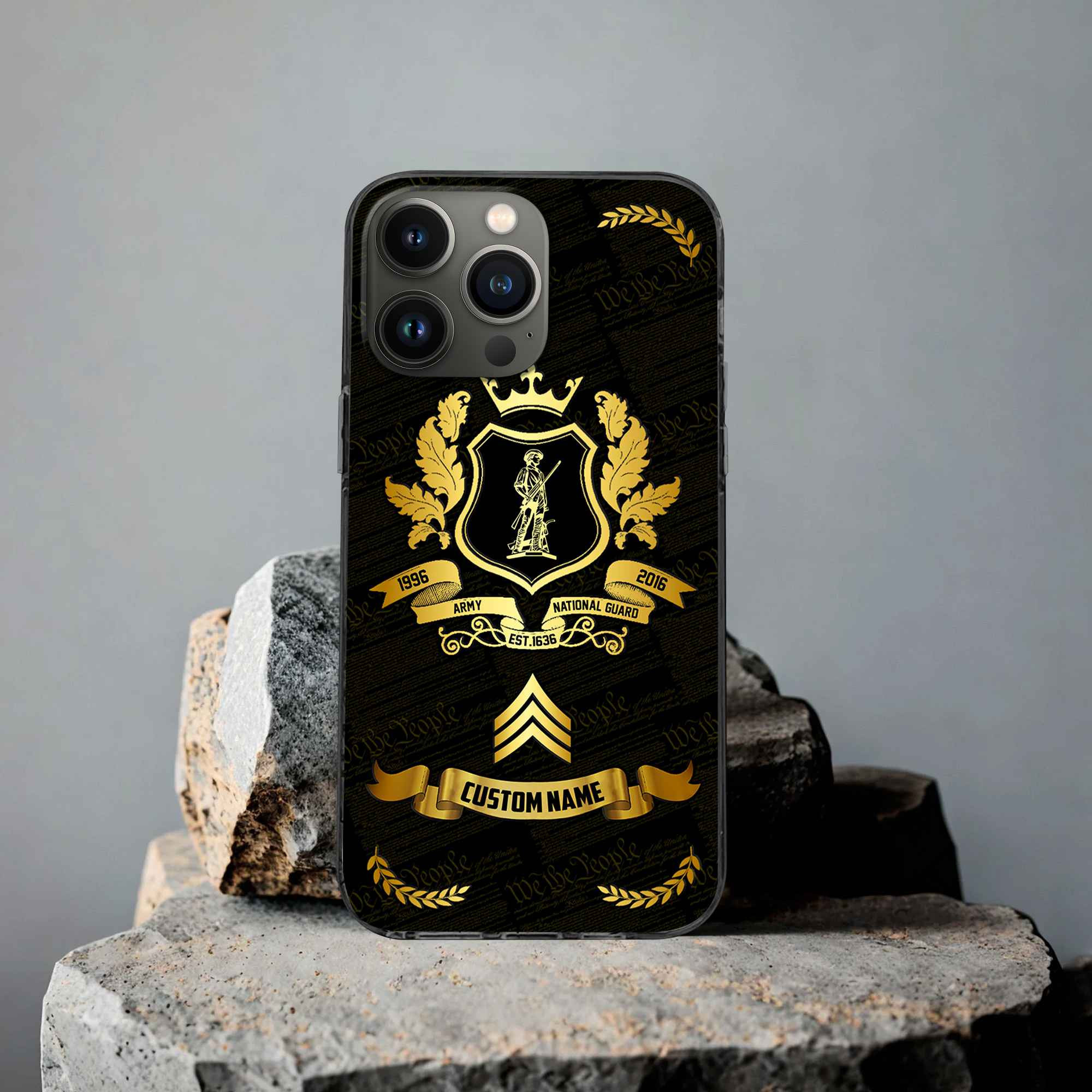Premium Custom US Army National Guard Phone Case VPVC502008, Gifts For Army National Guard Veteran, Gifts For Dad, For Husband, Best Gifts On Father’s Day, Armed Forces Day, Independence Day, Veterans Day