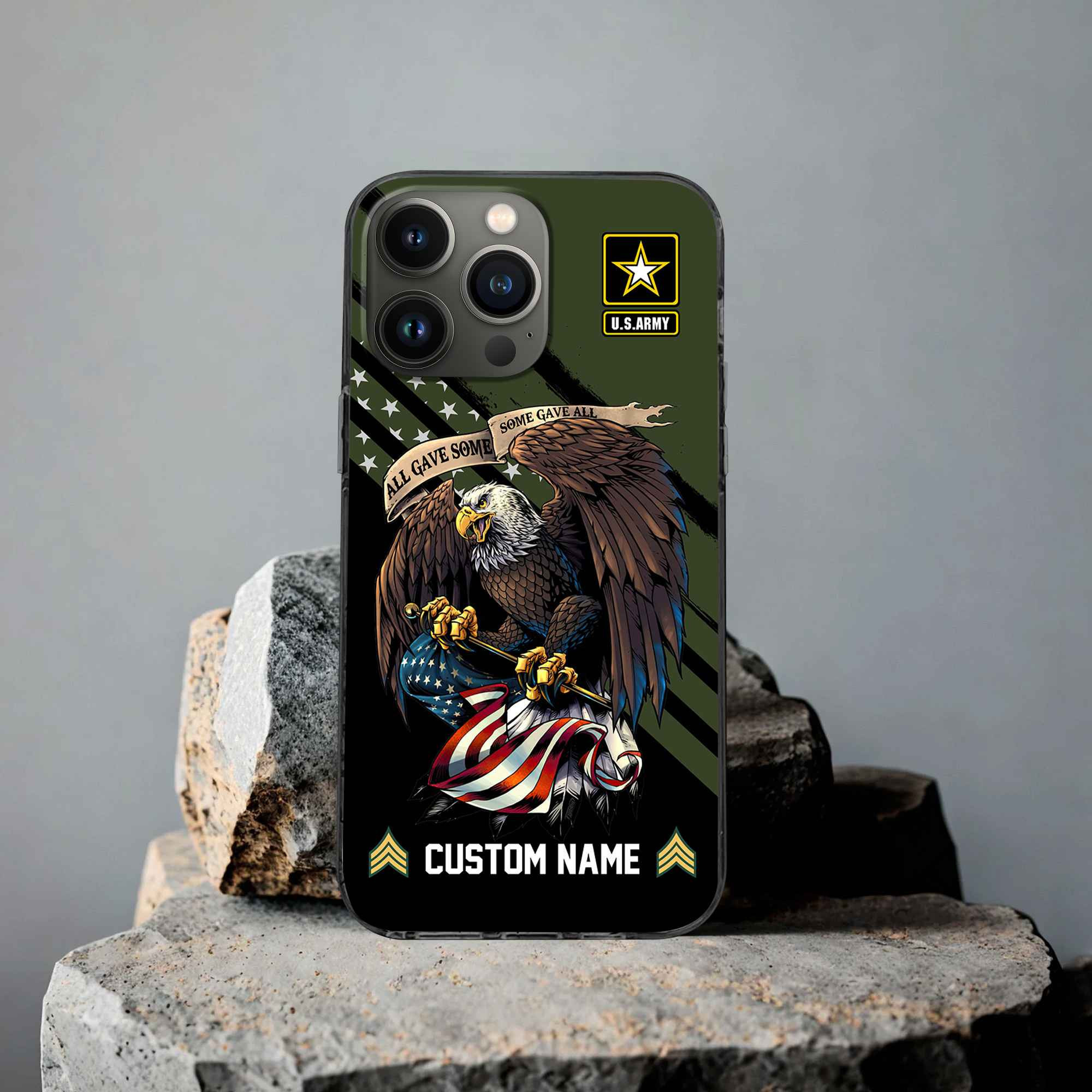 Premium Custom US Army Phone Case VPVC502301, Gifts For Army Veteran, Best Gifts On Father’s Day, Armed Forces Day, Independence Day, Veterans Day