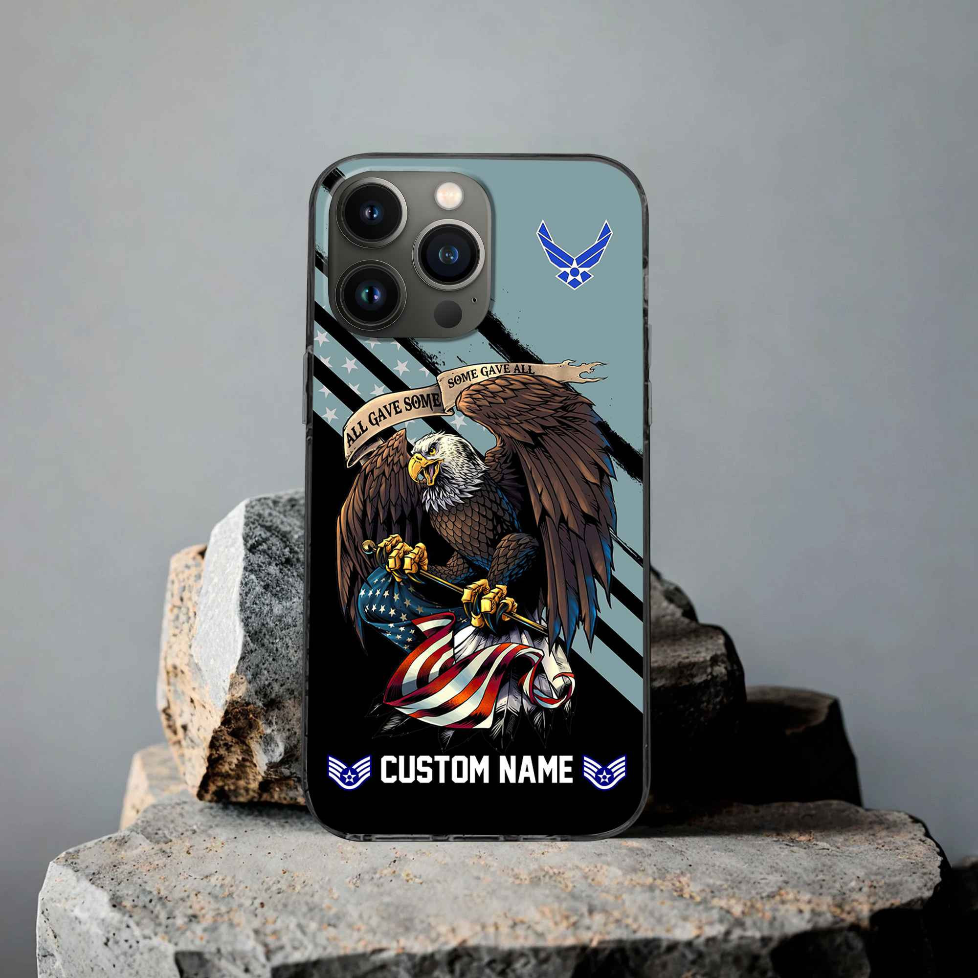 Premium Custom USAF Phone Case VPVC502304, Gifts For Air Force Veteran, Best Gifts On Father’s Day, Armed Forces Day, Independence Day, Veterans Day