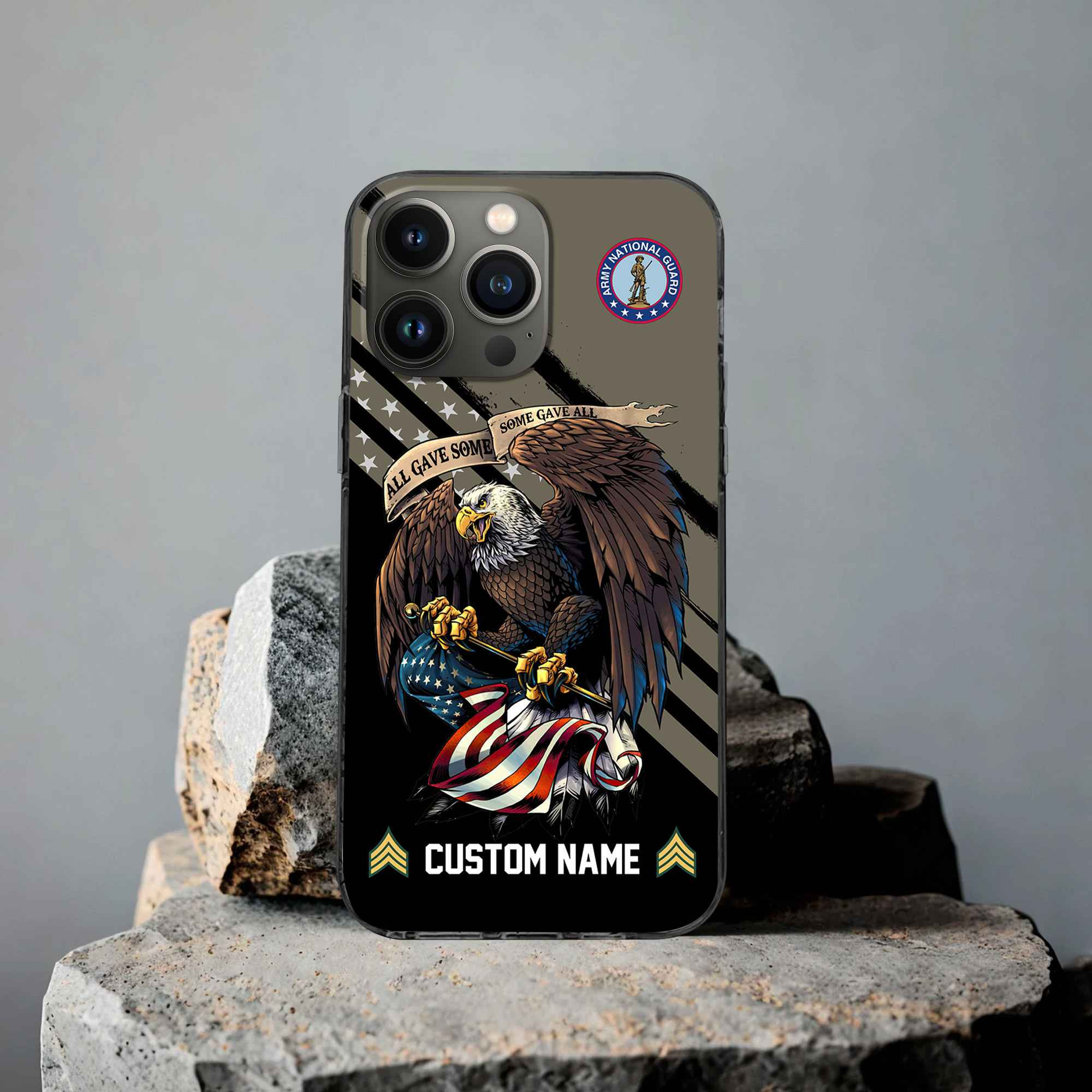 Premium Custom US Army National Guard Phone Case VPVC502308, Gifts For Army National Guard Veteran, Best Gifts On Father’s Day, Armed Forces Day, Independence Day, Veterans Day